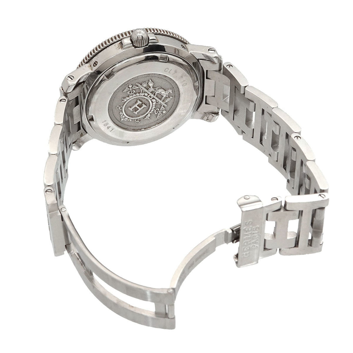 Hermes Clipper Diver CL7 710 White Dial 37mm Watch