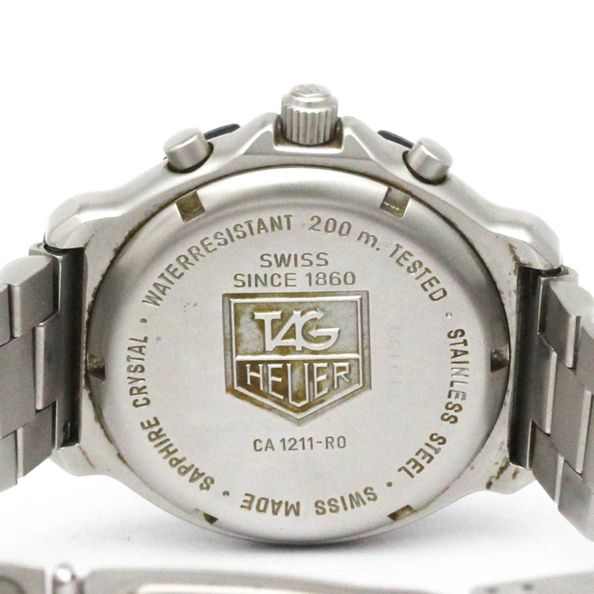 Montre TAG Heuer série 2000 CA1211 Noir cadran 38 mm