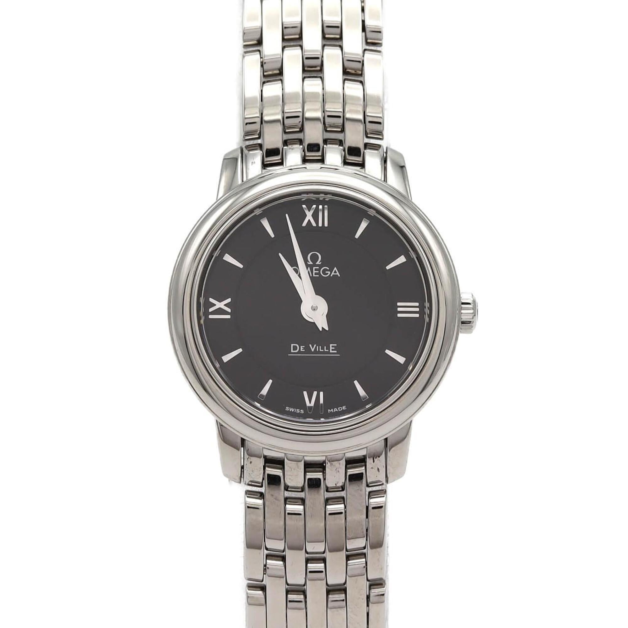 Montre Omega De Ville Prestige 424.10.24.60.01.001 Noir avec cadran de 24 mm