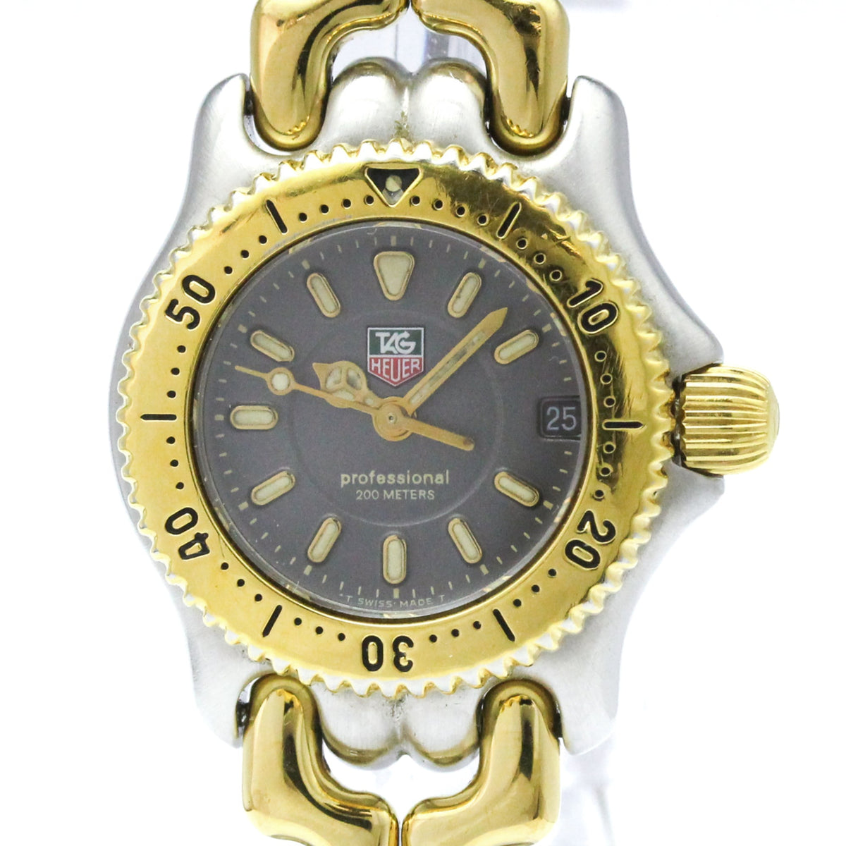 TAG Heuer Sel WG1420, graues Zifferblatt, 24 mm Uhr