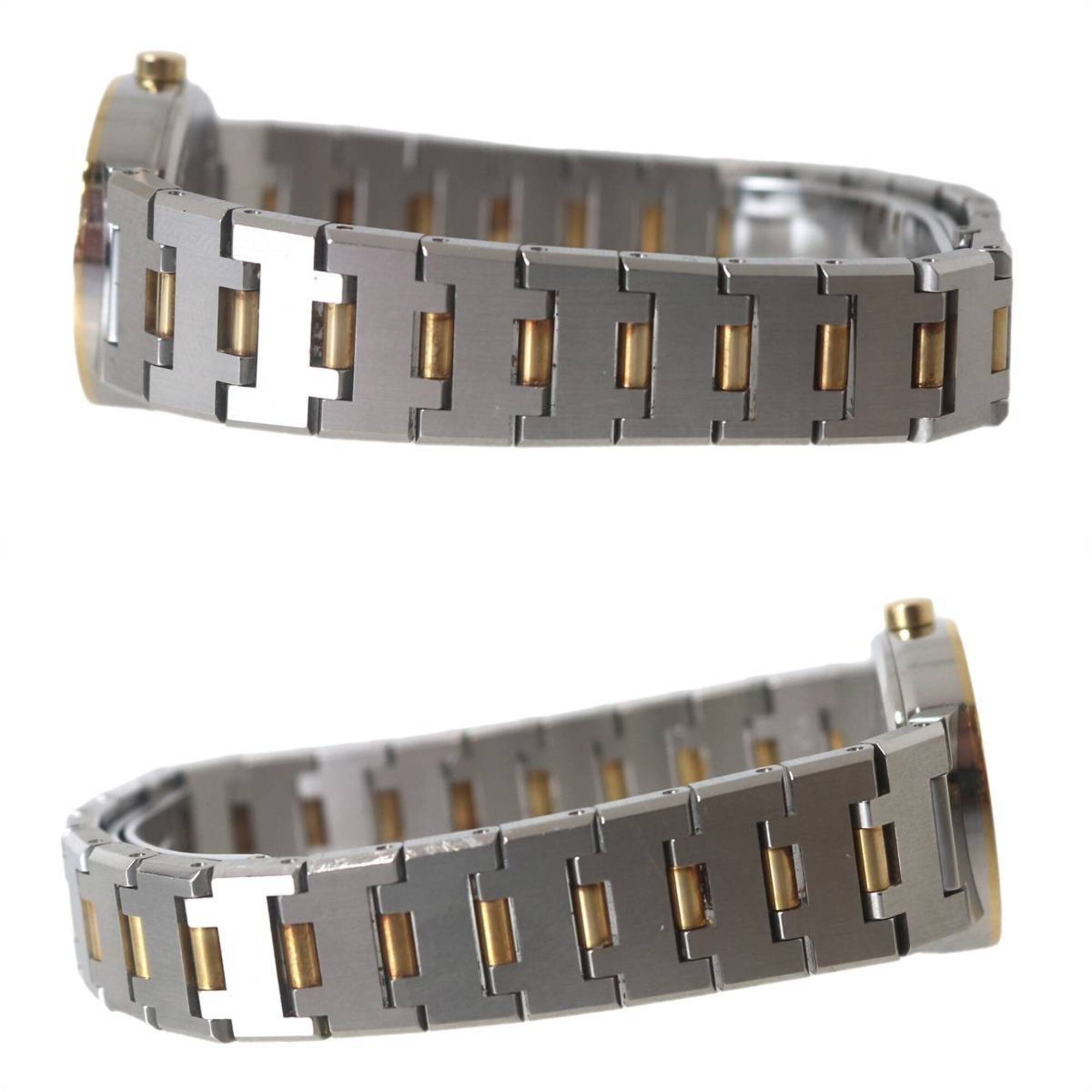 Montre Quartz pour femme BVLGARI Bulgari en or jaune 18 carats, modèle combiné