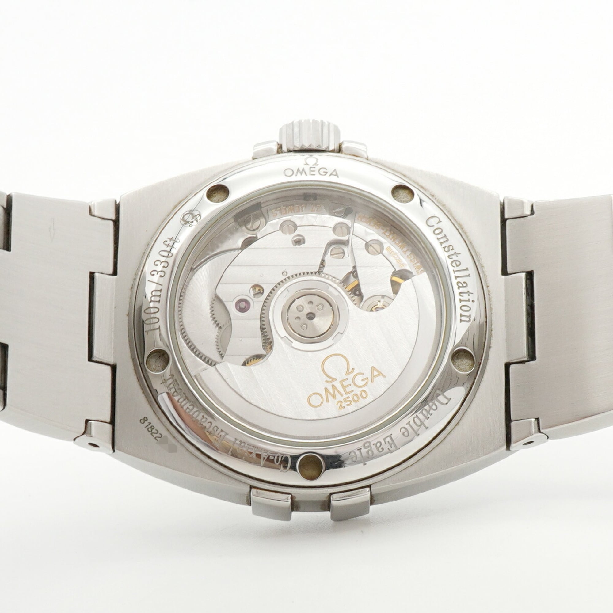 Omega Constellation Double Eagle 1501.10 herenhorloge met gouden wijzerplaat