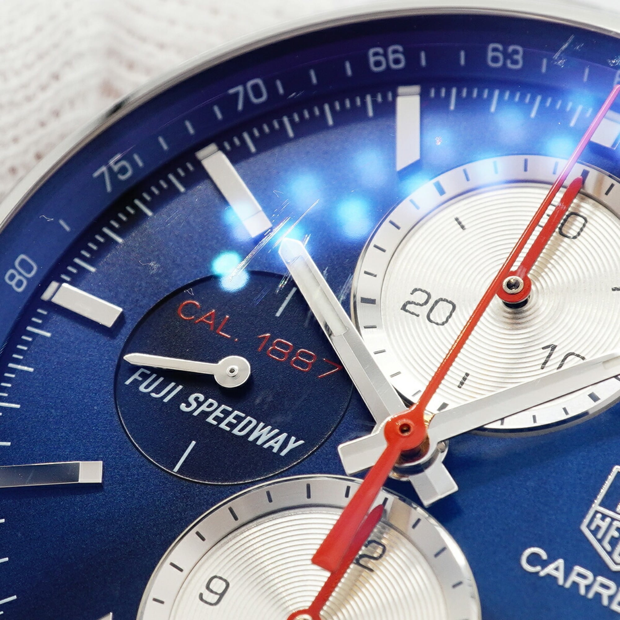 TAG Heuer Carrera Japan Limited Edition Fuji Speedway CAR211B Blue Dial Men's Watch