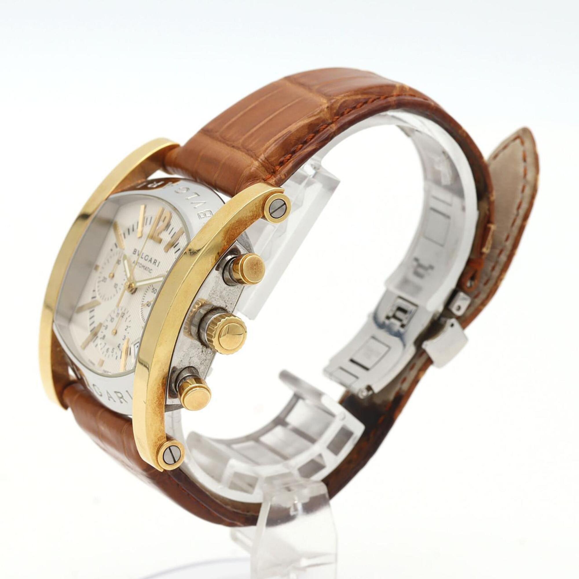 Bvlgari Assioma AA48SG/AA48C6SGLD Silver Dial Stainless steel, yellow gold 48mm Watch