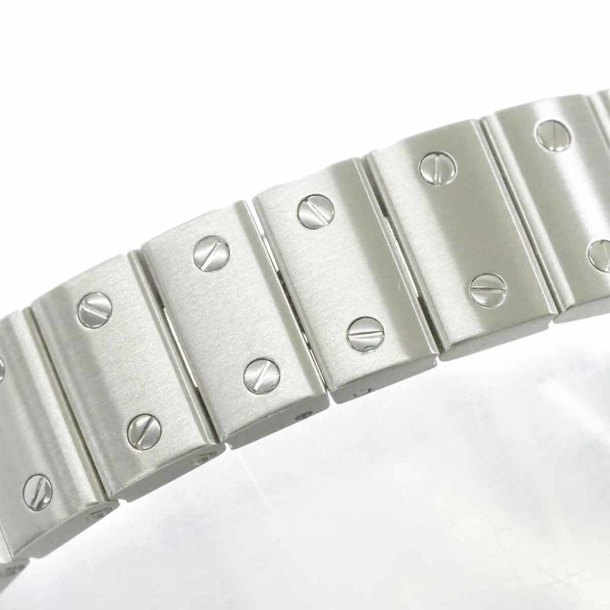 Montre Cartier Santos Galbee SM W20066D6, cadran gris, 24 mm