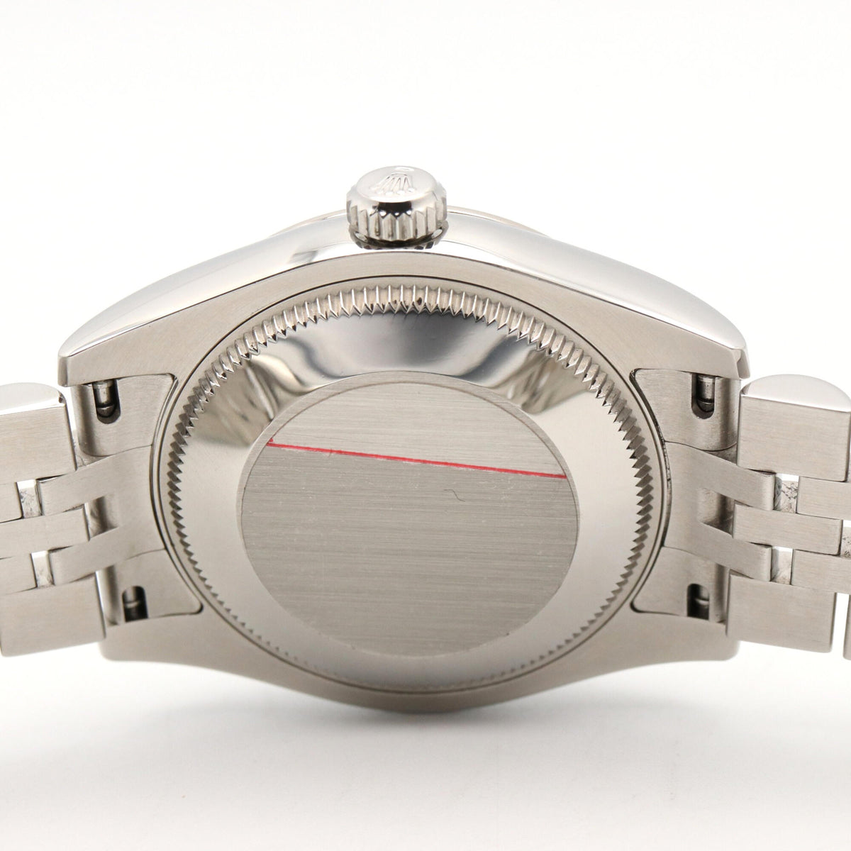 Rolex Datejust 10P Diamond 178274G horloge met zwarte wijzerplaat, 31 mm