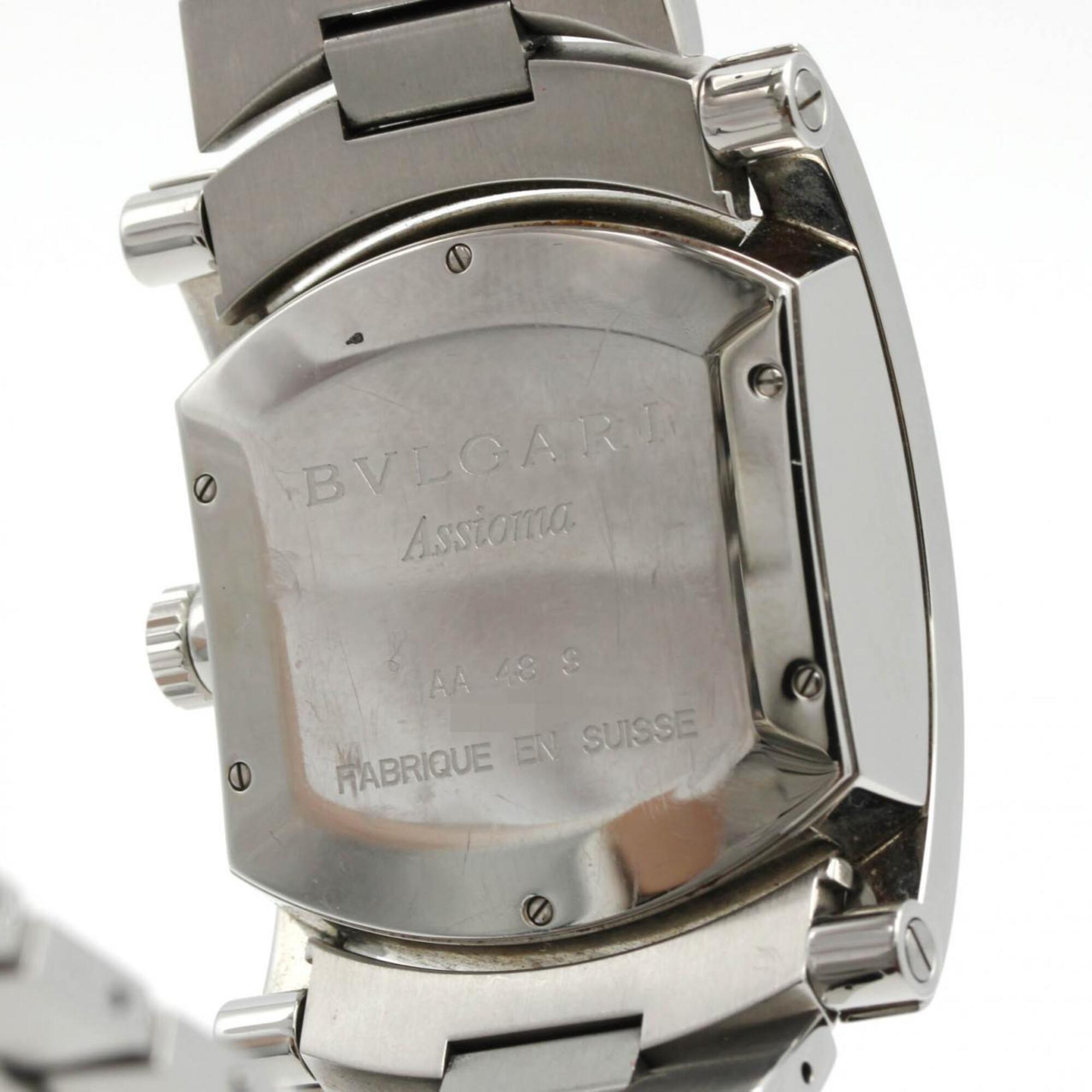 Bvlgari Assioma JAPAN AA48C6SSD Silver Dial 48mm Watch