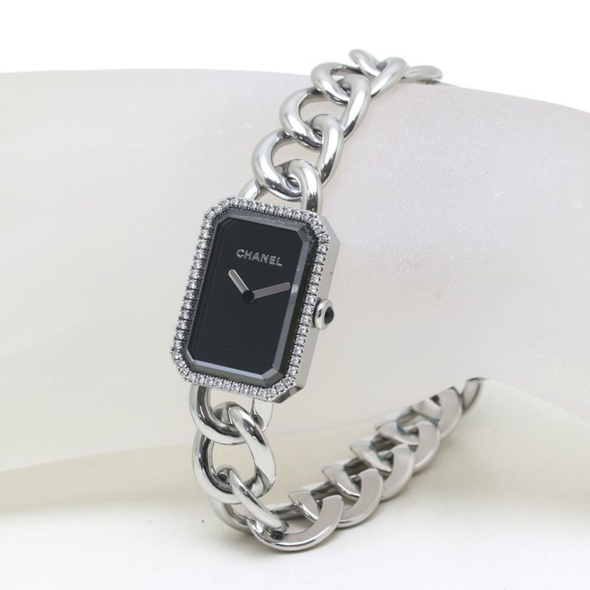 CHANEL Premiere Bezel Diamond H3254 Stainless Steel Ladies 39865 Watch