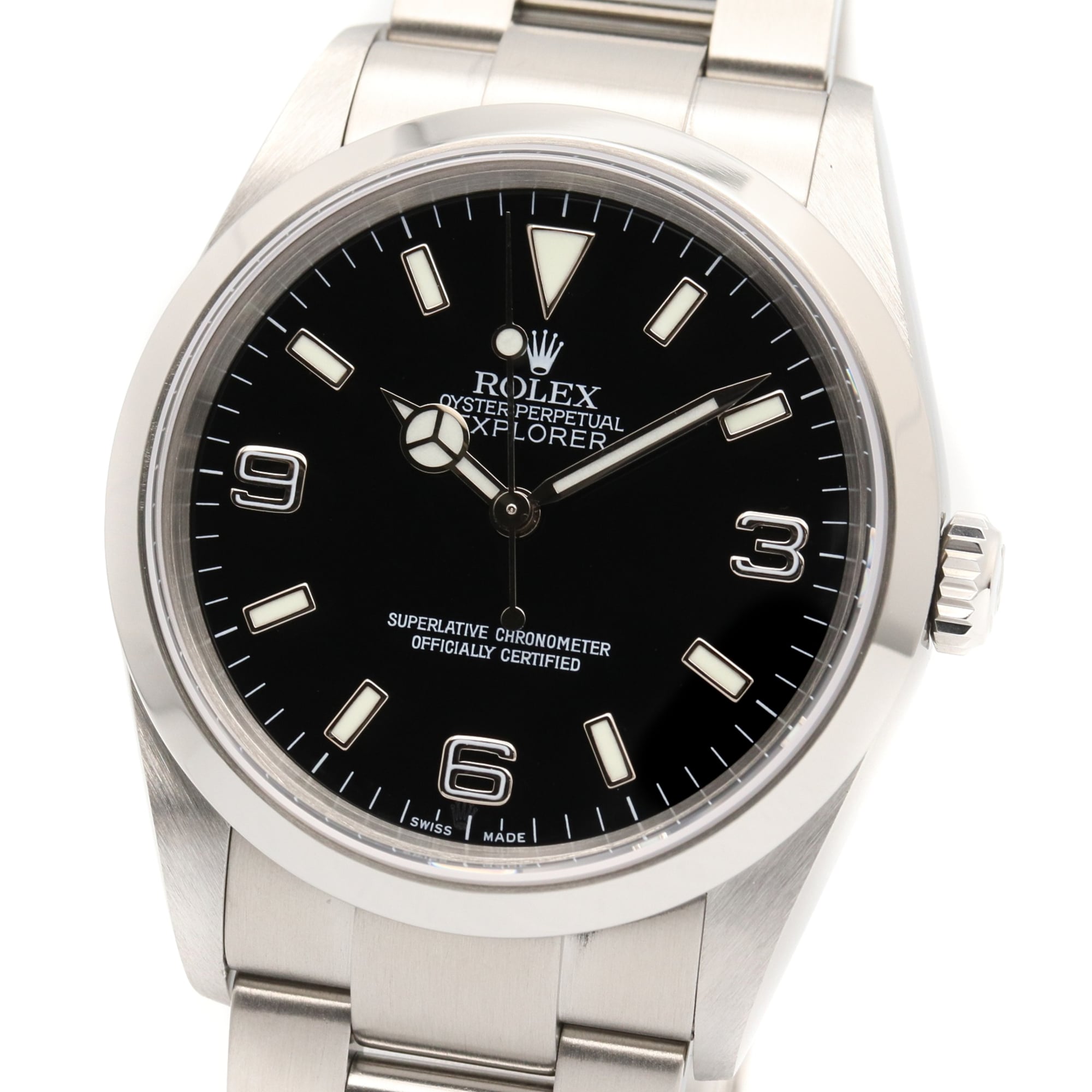 Rolex Explorer 114270 Black Dial 36mm Watch
