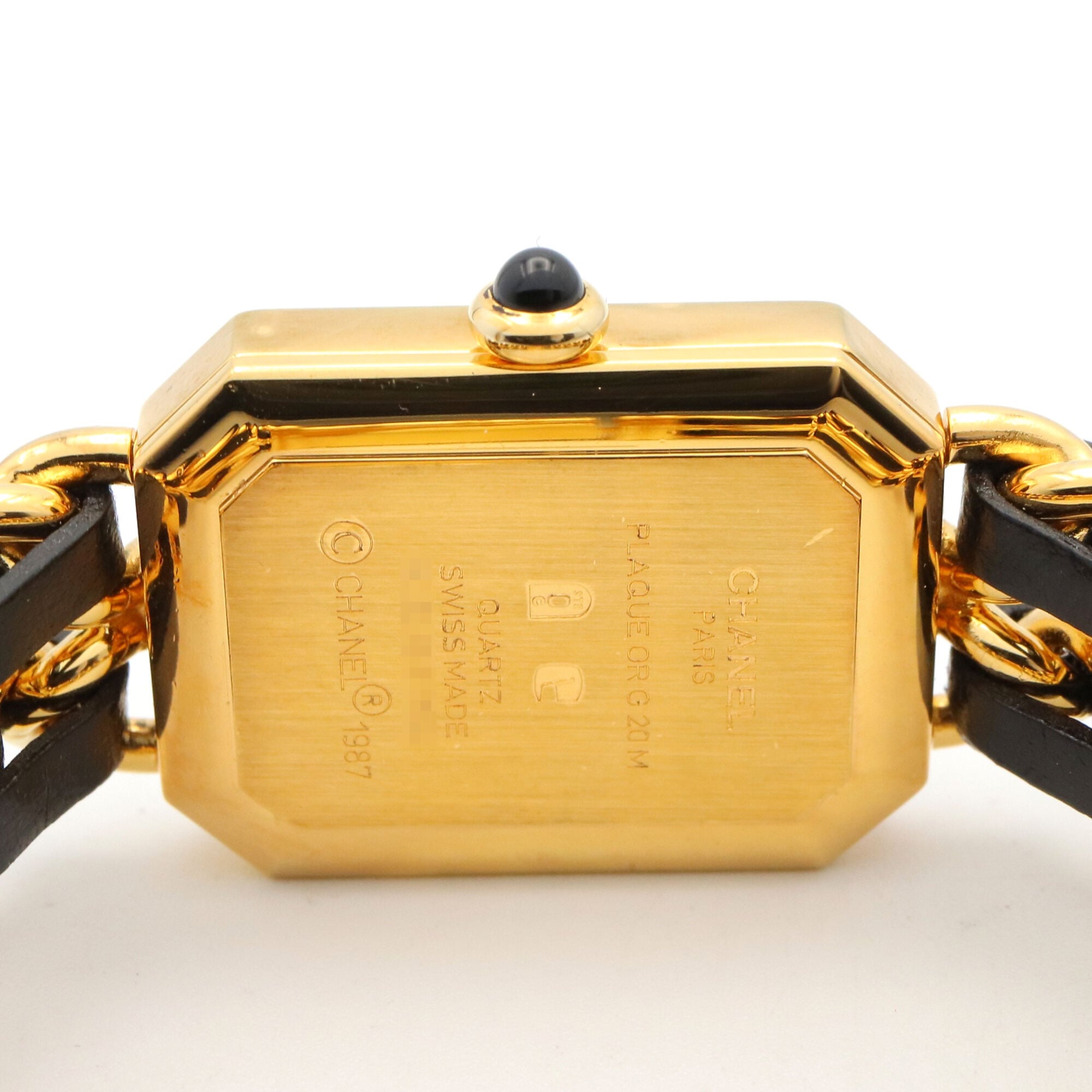 Chanel CHANEL Première S H0001 Black Dial 20mm Watch