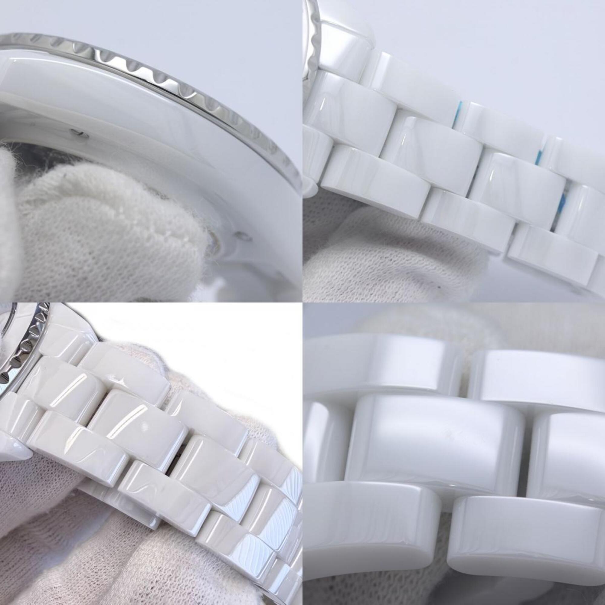 Montre Pour Hommes CHANEL J12 Phantom Calibre 12.1 H6186, céramique Blanc et acier inoxydable, 40401