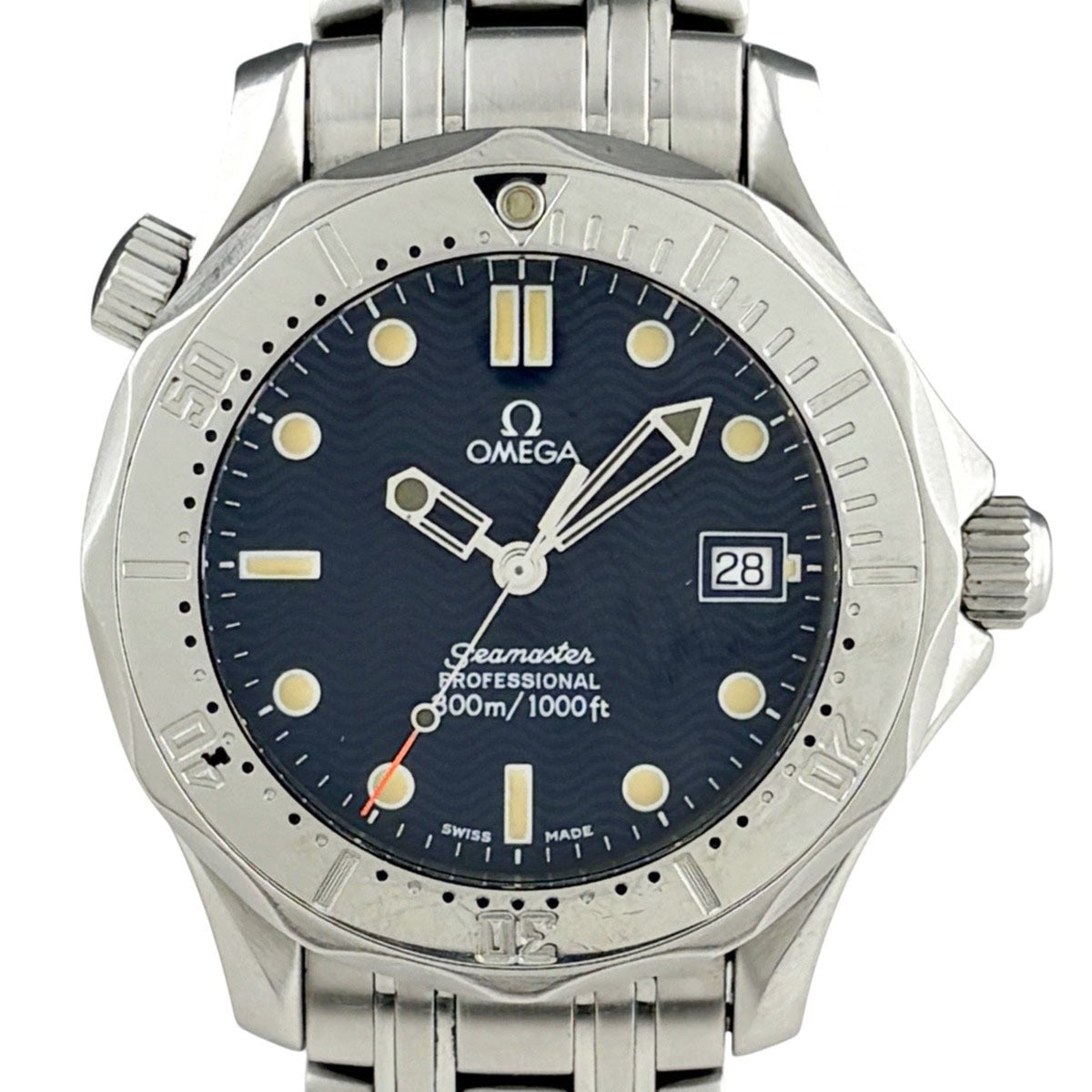 Omega Seamaster Professional 2562.8 mit blauem Zifferblatt, 36 mm Uhr