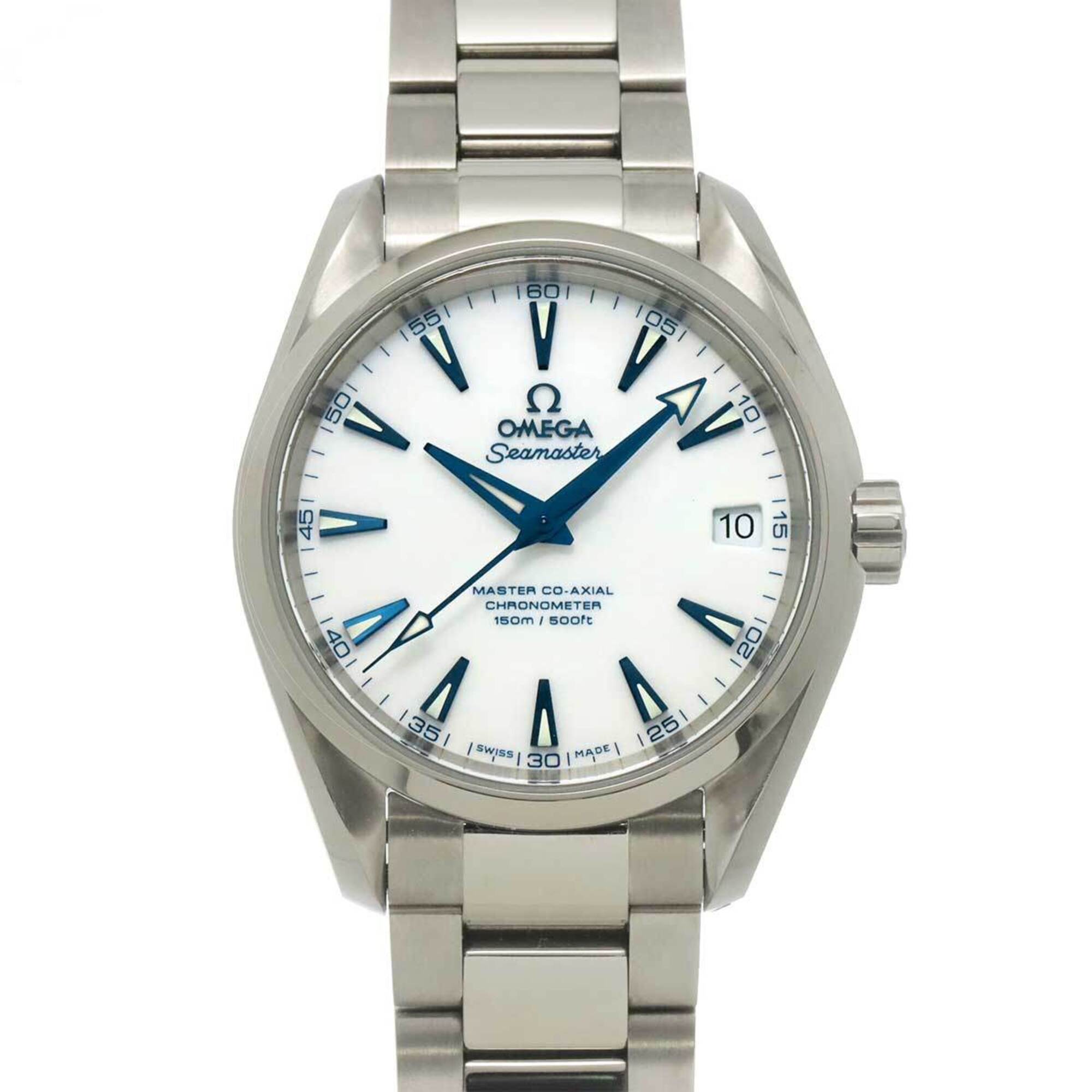 Omega Seamaster Aqua Terra GoodPlanet 231 90 39 21 04 001 Men's Watch Date White Automatic