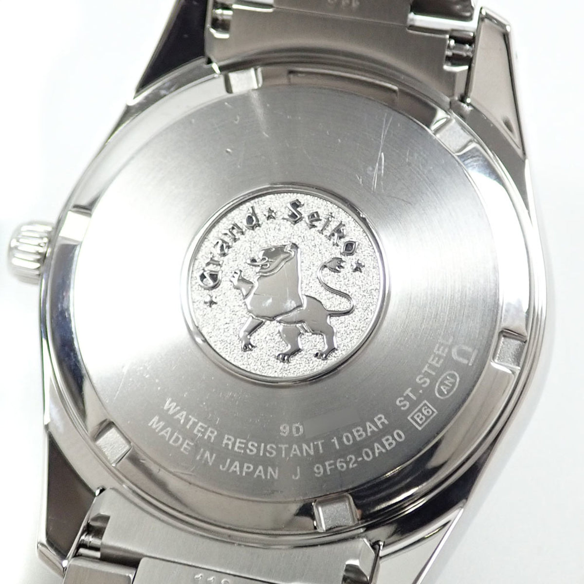 Grand Seiko Grand Heritage Collection 9F62-0AB0 Black Dial 37mm Watch