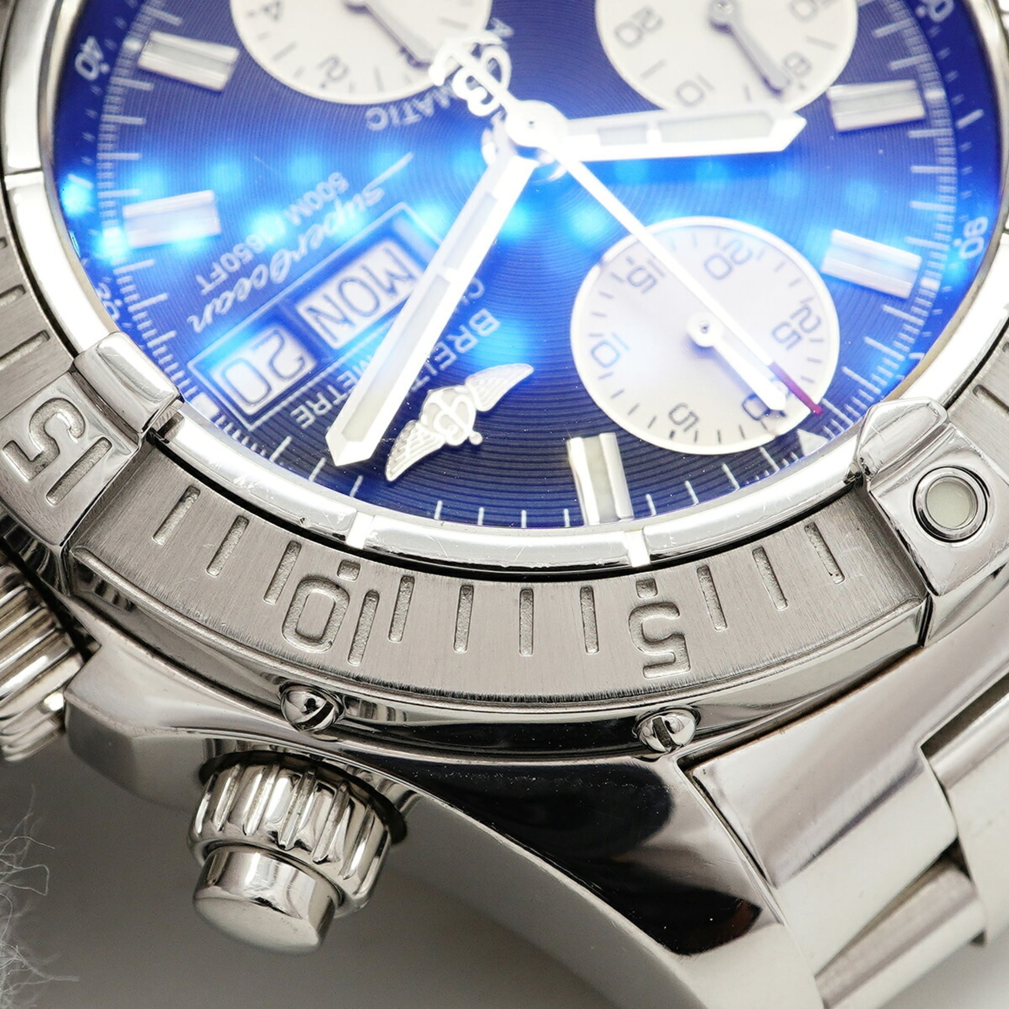Breitling Superocean Day-Date A13340 Black Dial