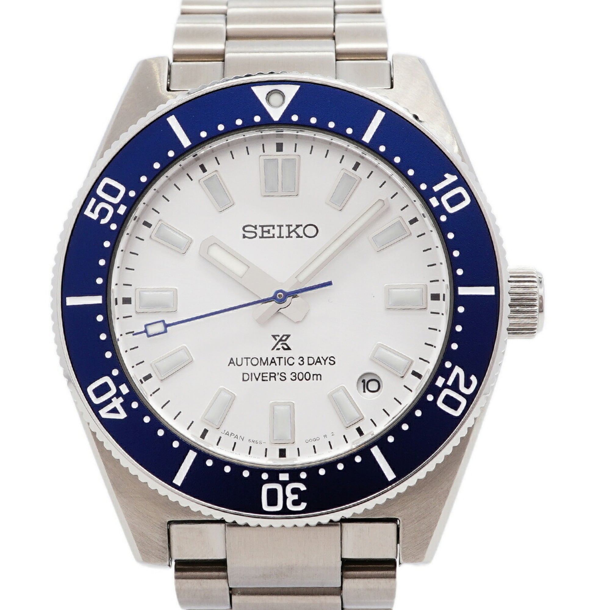 Seiko Prospex HBC005J/6R55-00S0 Silver Dial 40mm Watch