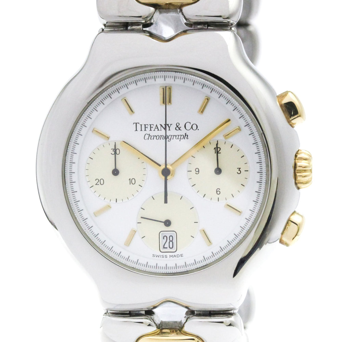 Tiffany Tesoro M0322 White Dial 37mm Watch