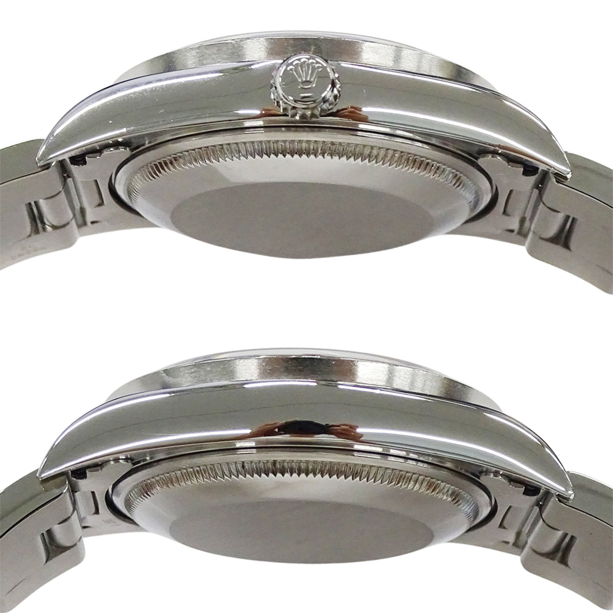 Rolex Oyster Perpetual Datum 15210 Y, blaues Zifferblatt, 34 mm Uhr