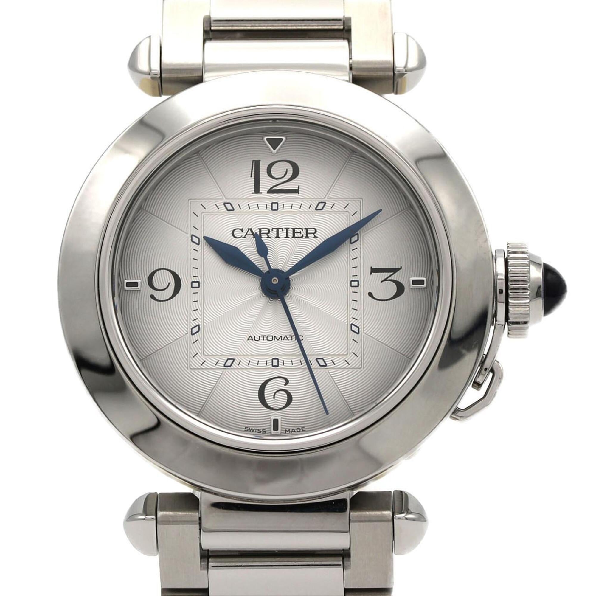 Cartier Pasha de WSPA0013 Silver Dial 35mm Watch