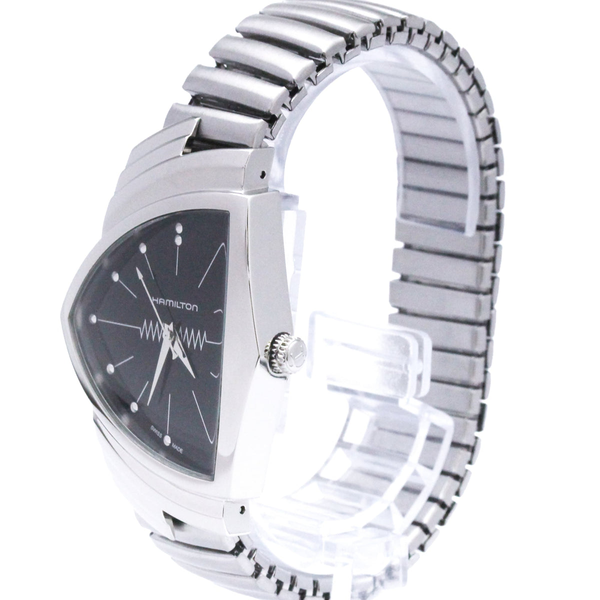 Hamilton Ventura H244112 Schwarz Zifferblatt 32 mm Uhr