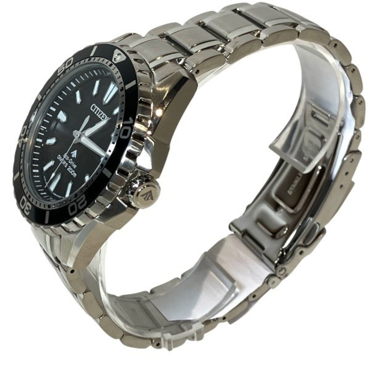 Citizen Promaster Marine E168-003FR01 Schwarz Zifferblatt 46 mm Uhr