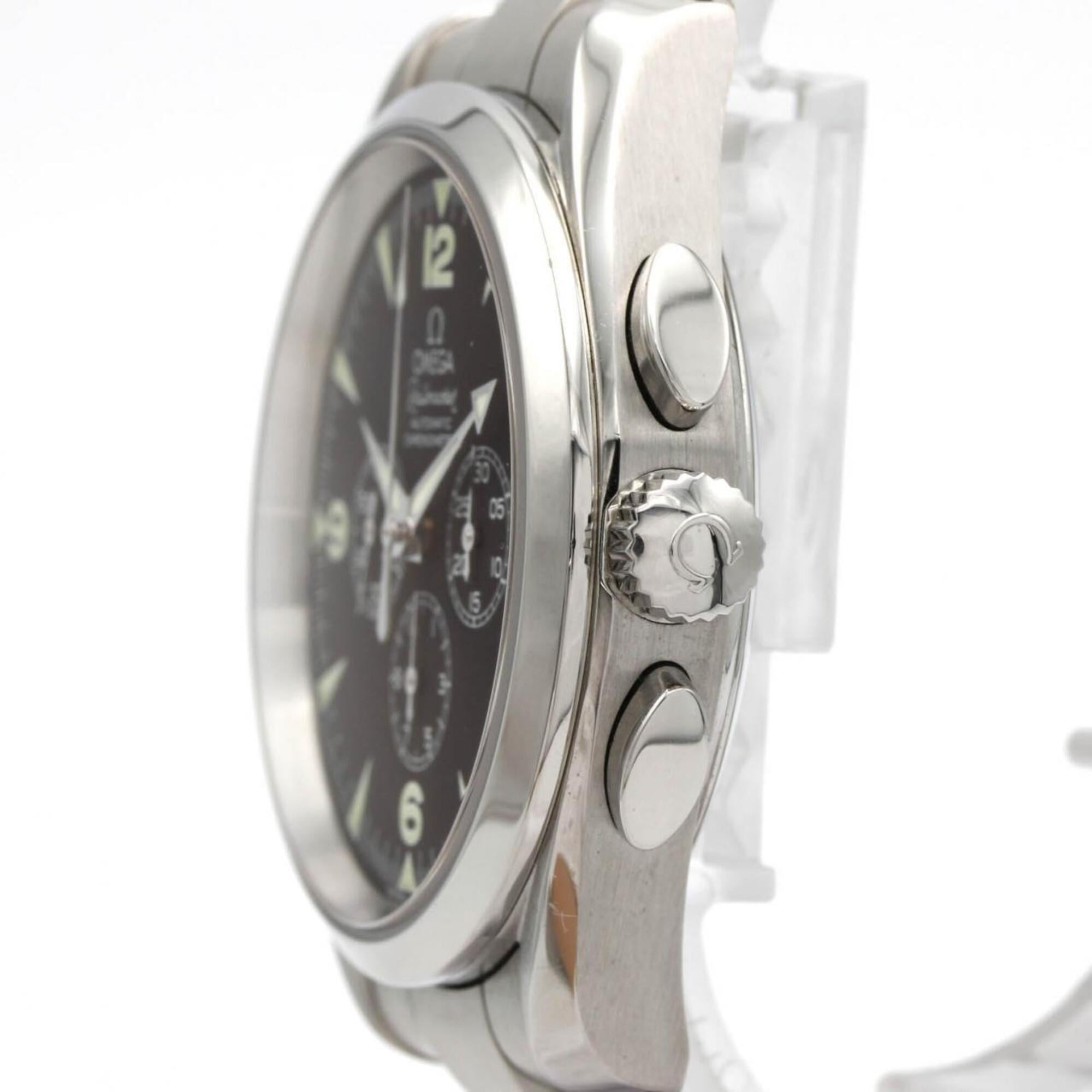 Omega Railmaster Chronograph 2512.52 Black Dial 42mm Watch