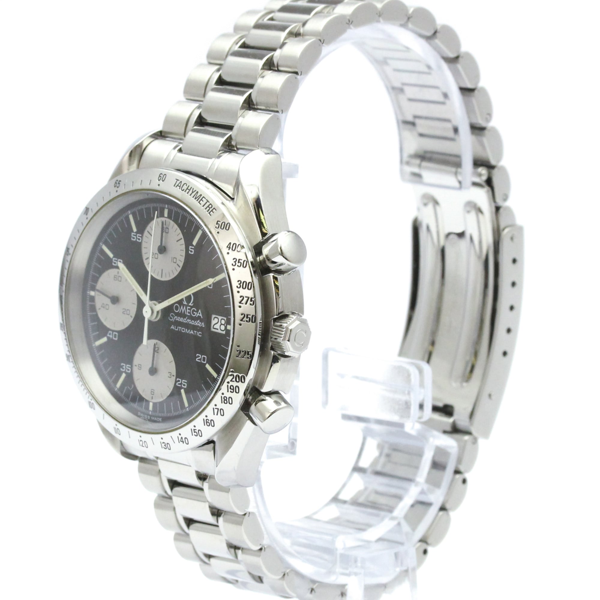 OMEGA Speedmaster Date Steel Automatic Mens Watch 3511.50 Polished