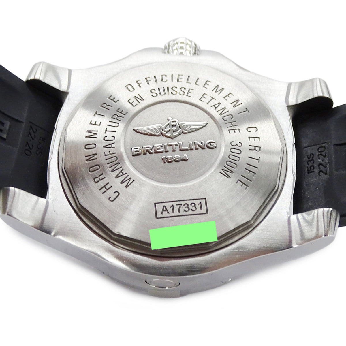 Breitling Avenger II Seawolf A17331 Black Dial 44mm Watch