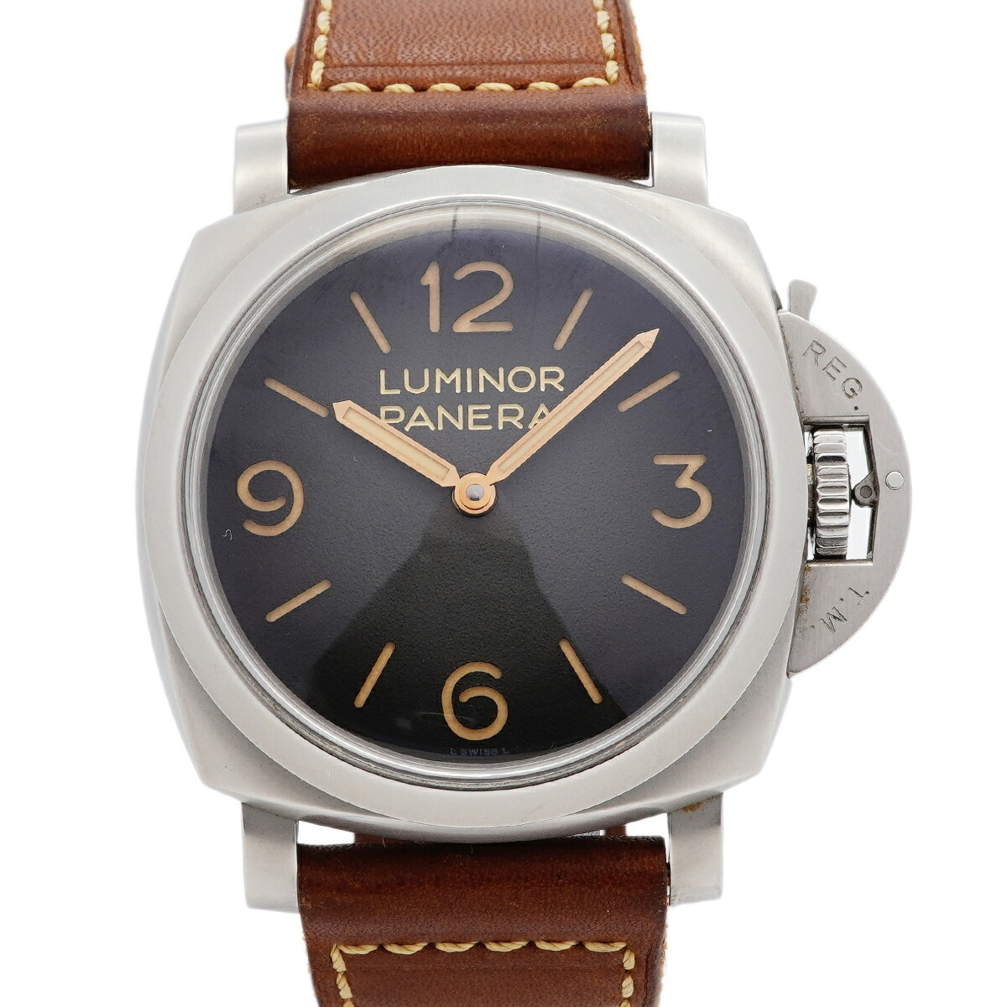 Panerai Officine Panerai Luminor Tre Giorni PAM01628 Gray Dial 47mm Watch
