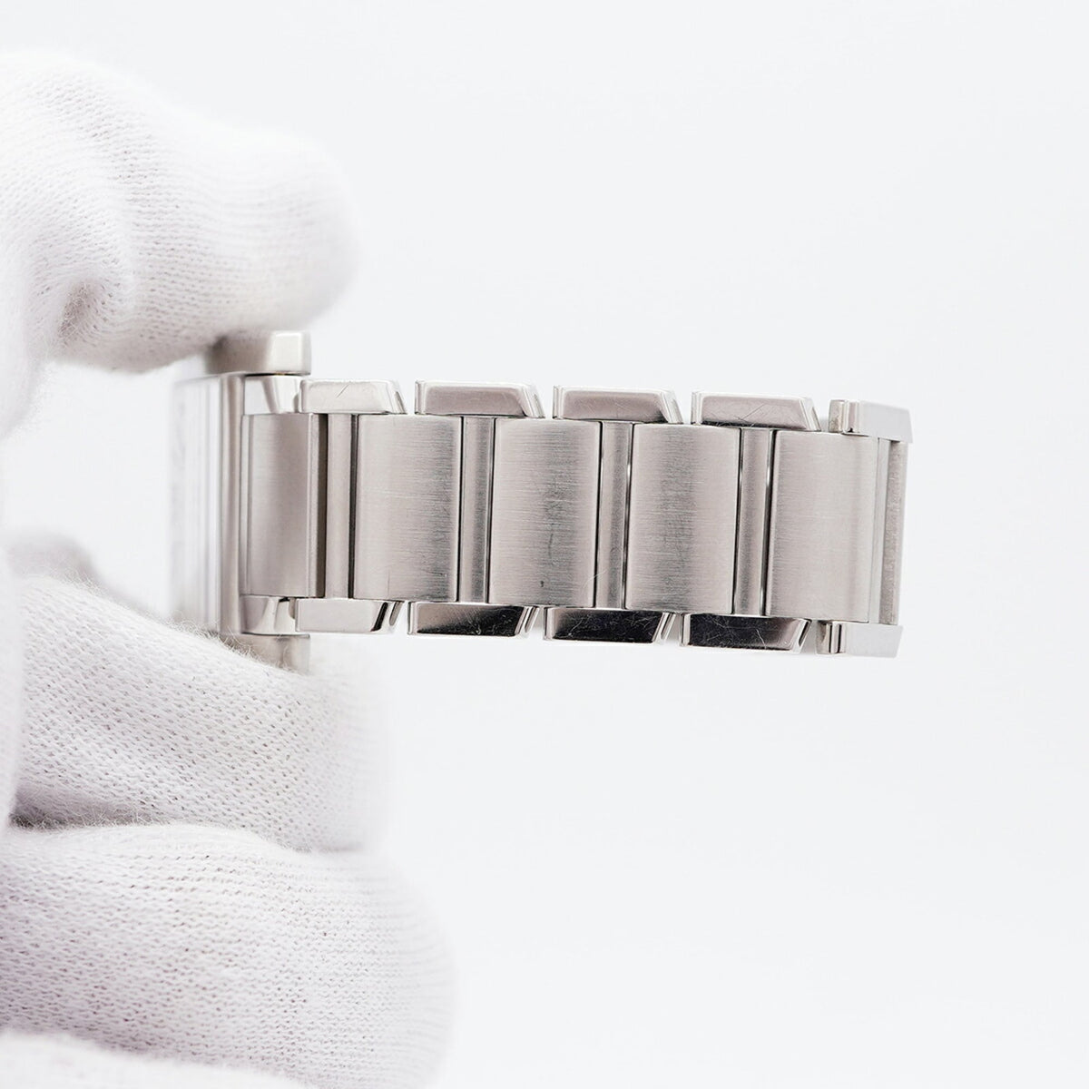 Montre Cartier Tank Française MM W51003Q3 Ivoire avec cadran de 25 mm