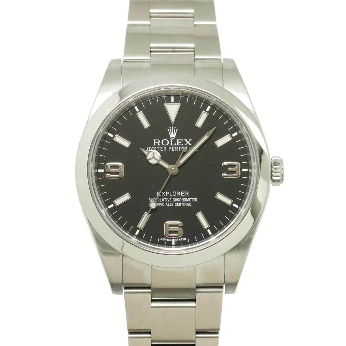 Rolex Explorer 1 214270 Black Dial 39mm Watch