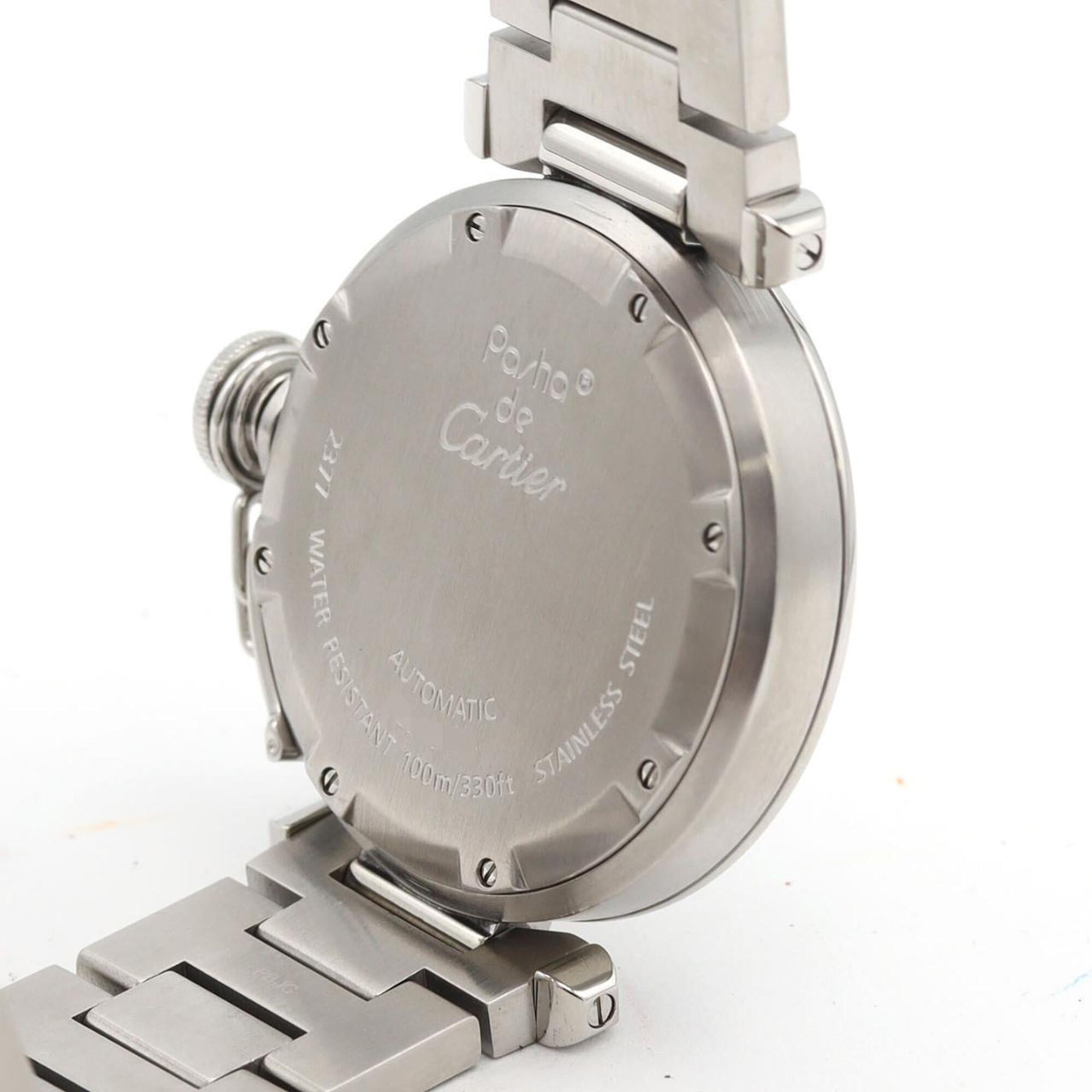 Cartier Pasha W31029M7 Silver Dial 35mm Watch