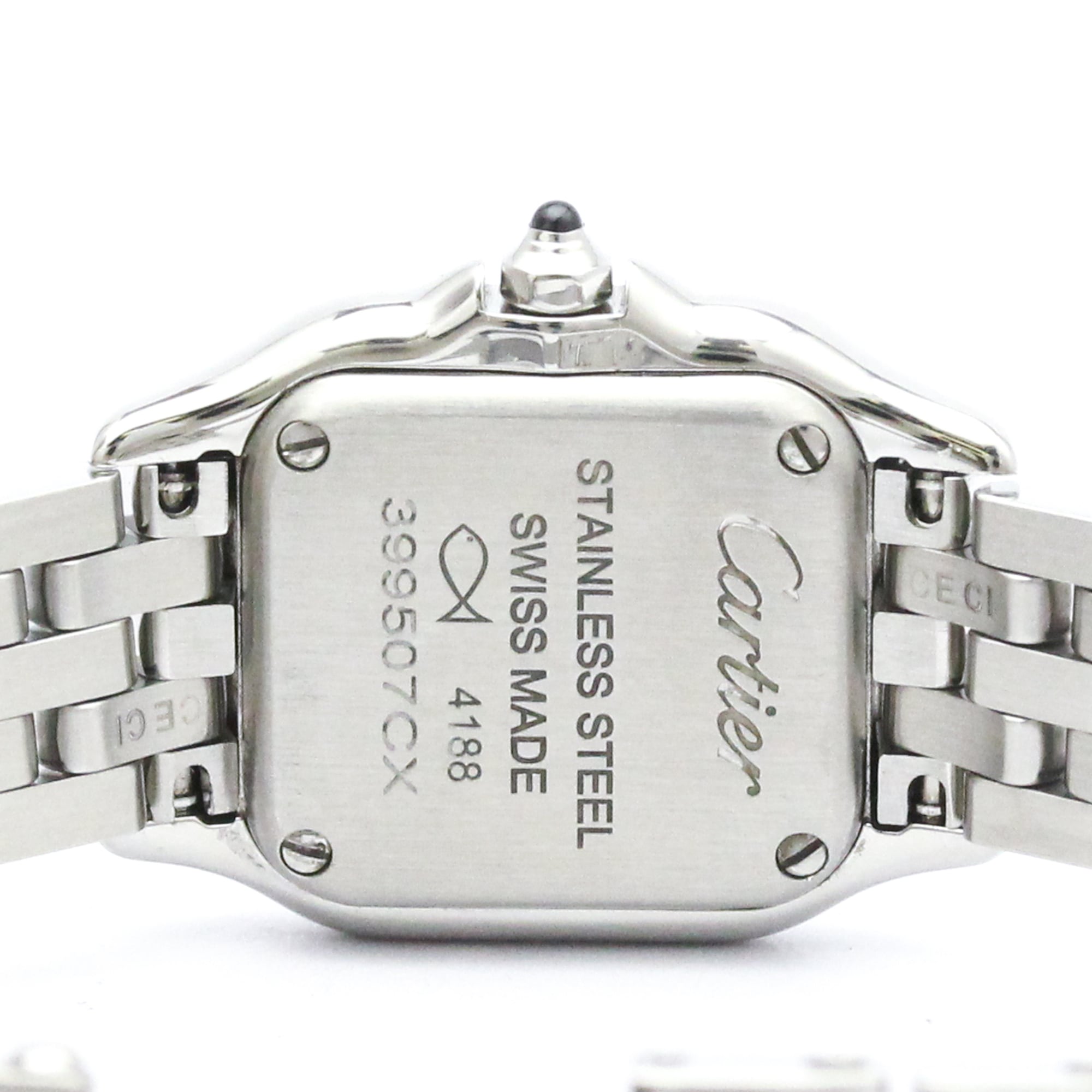 CARTIER Panthere SM Damenuhr aus Edelstahl Quarz WSPN0019