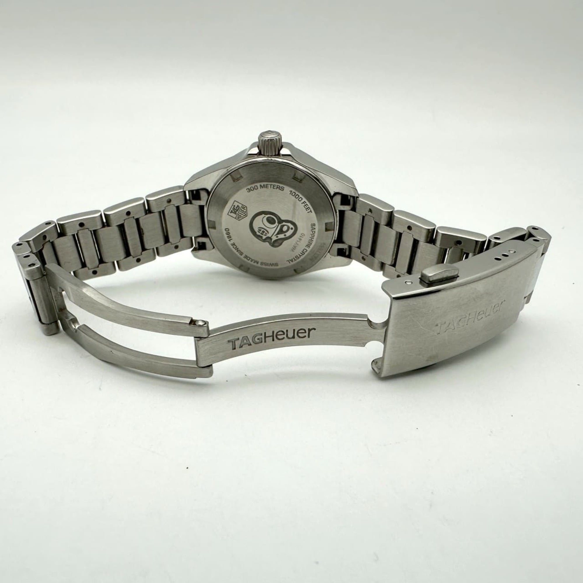 TAG HEUER Aquaracer WAY1410.BA0920 Quarz-Damenuhr aus EdelstahlSchwarz