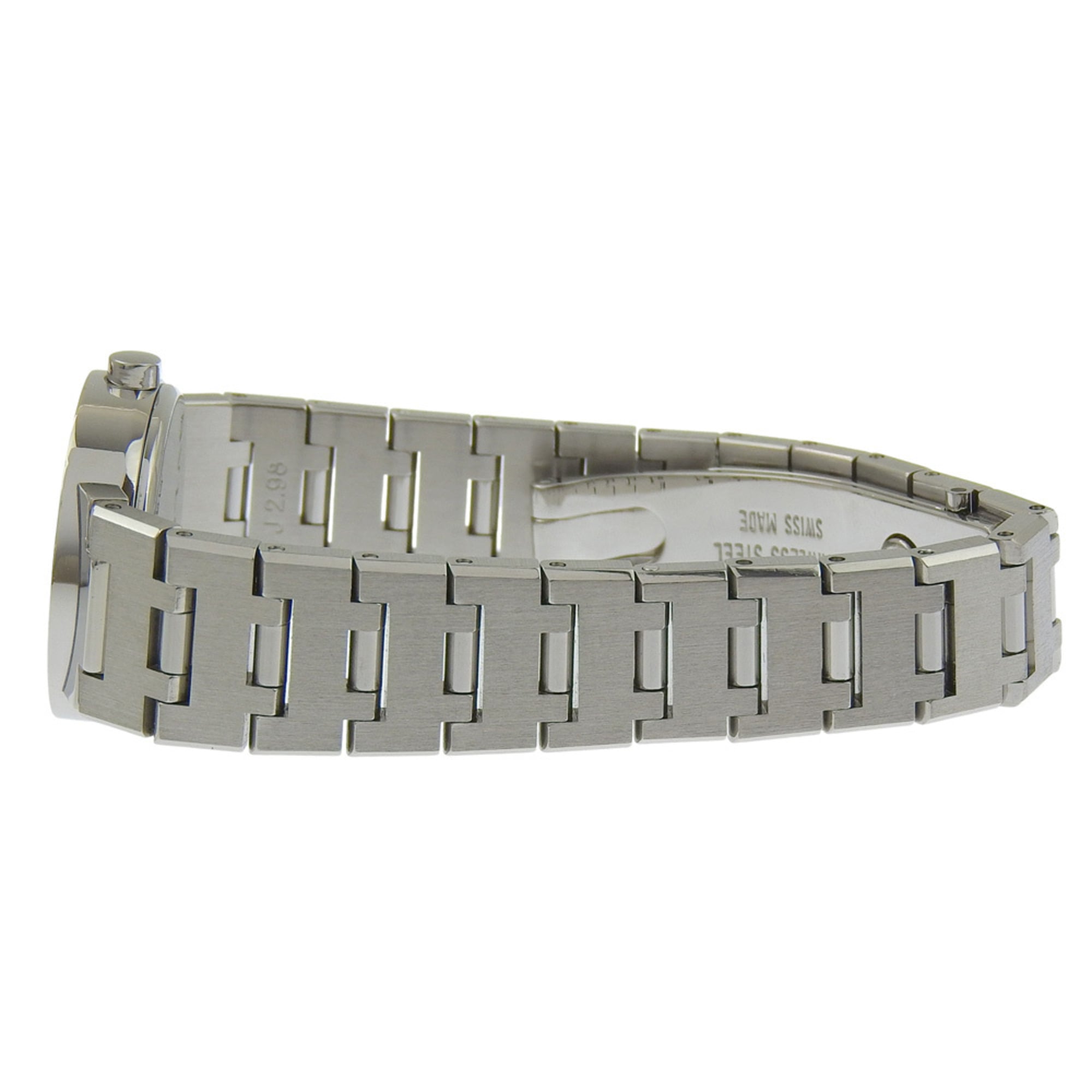 Montre BVLGARI BB23SS en acier inoxydableQuartz affichage analogique, cadran Noir pour femme
