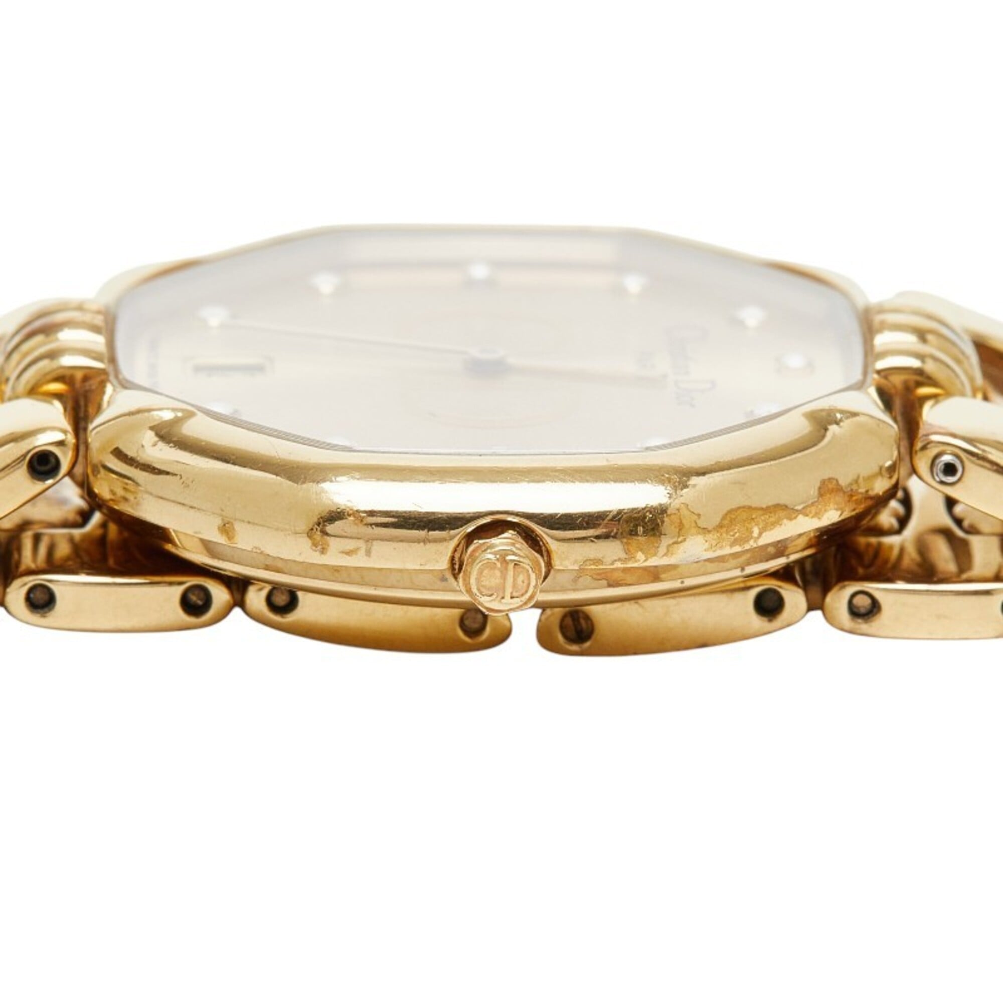 Christian Dior Gold Dial 32mm Watch