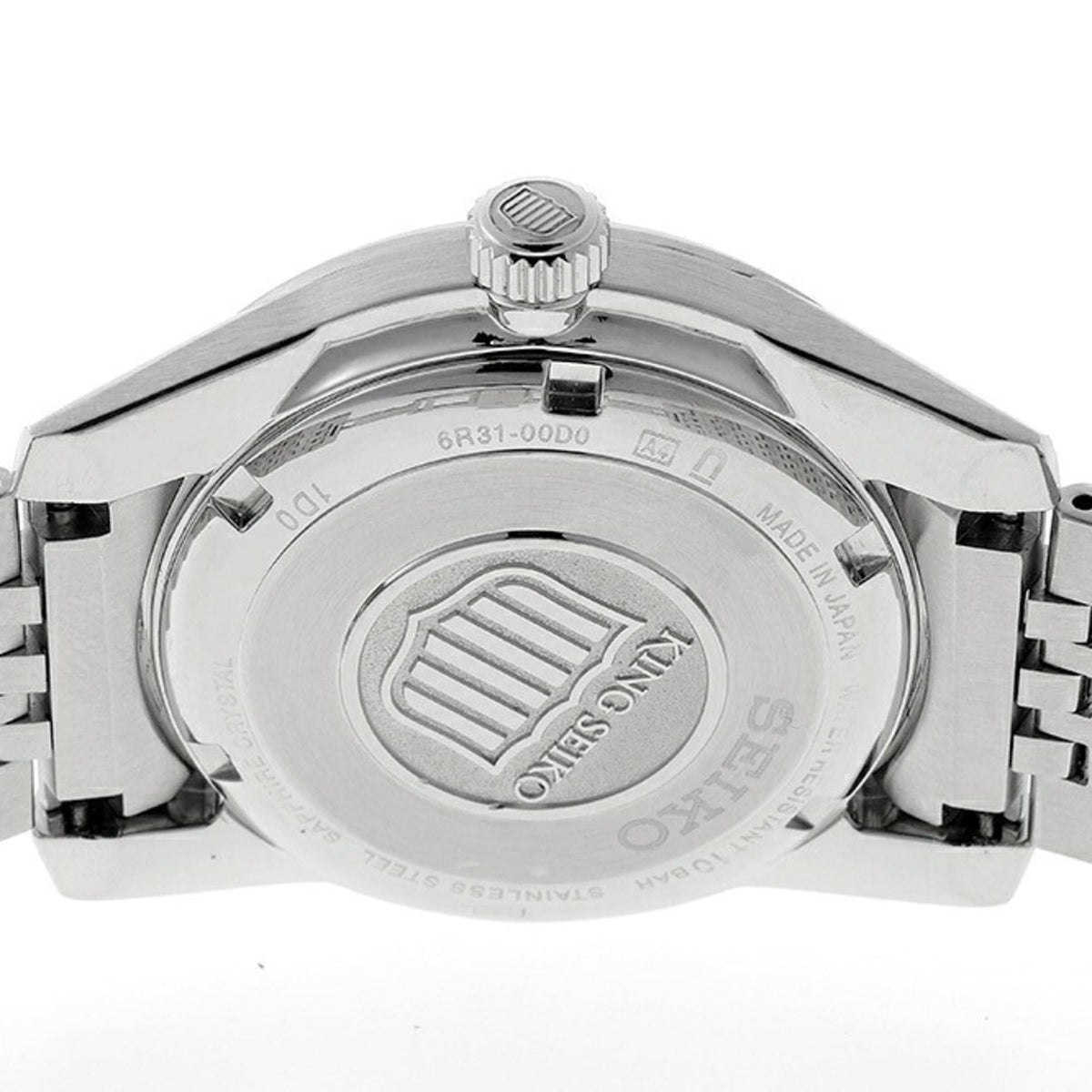 Montre Seiko King SDKS001/6R31-00D0, cadran argenté, 37 mm