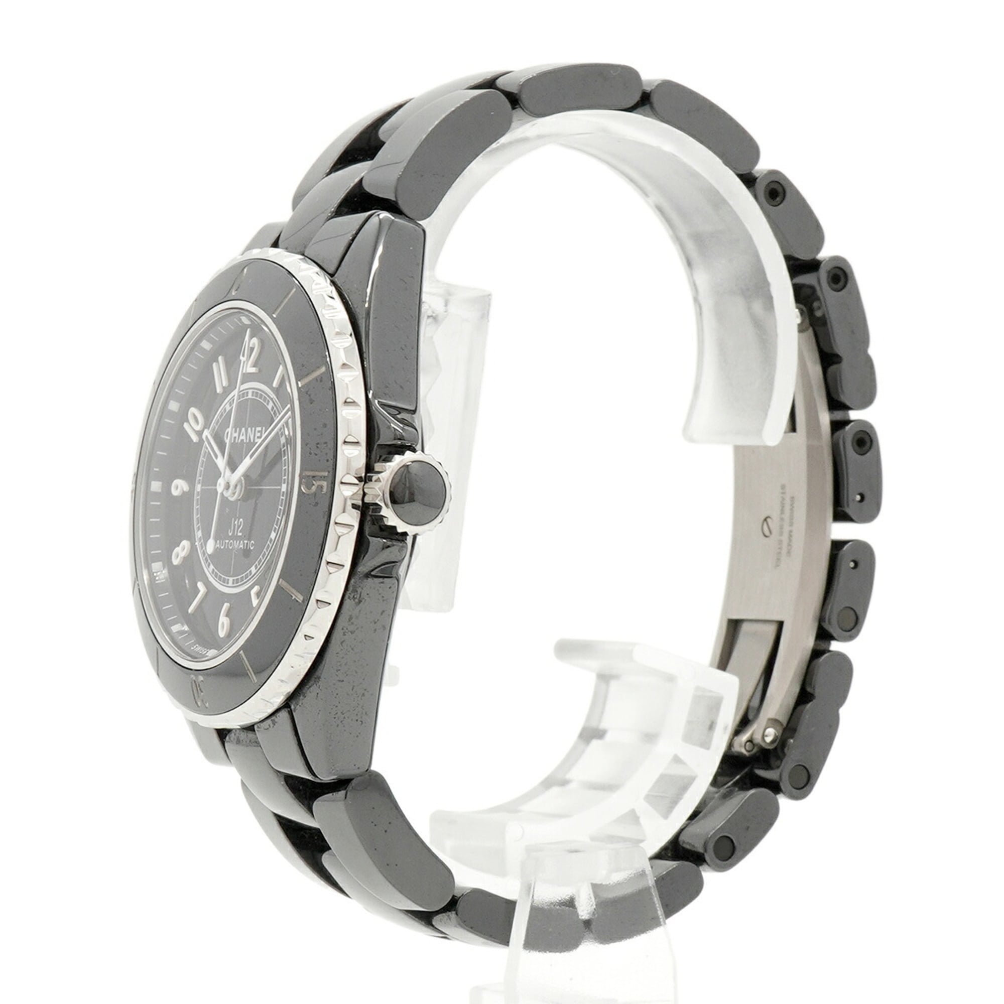 Chanel J12 H5697 Black Dial 39mm Watch