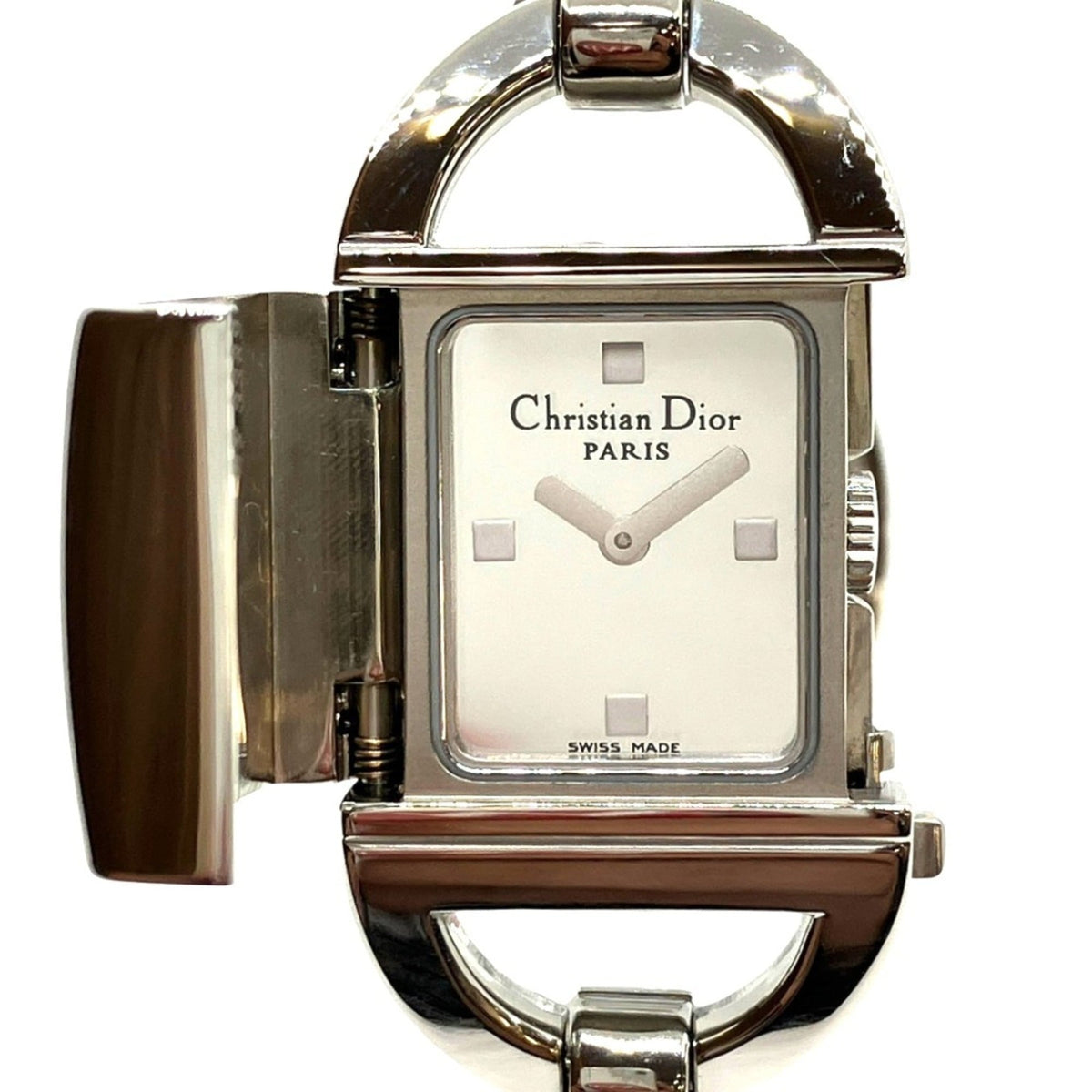 Christian Dior Pandiora D78-100 Silber Zifferblatt 18 mm Uhr