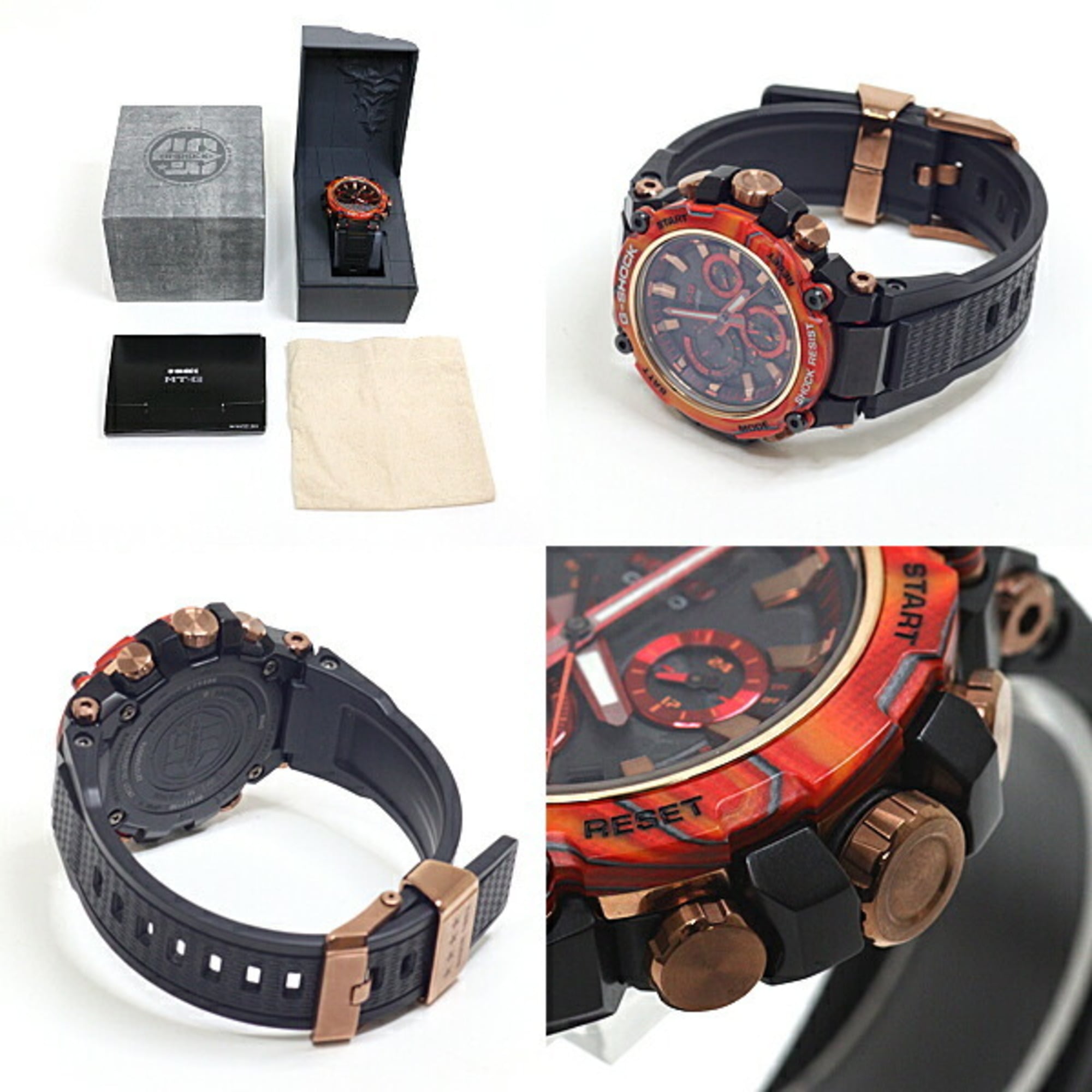 CASIO Casio Men's Watch G-Shock MTG-B3000FR-1AJR 40th Anniversary Model Limited Edition Black Dial