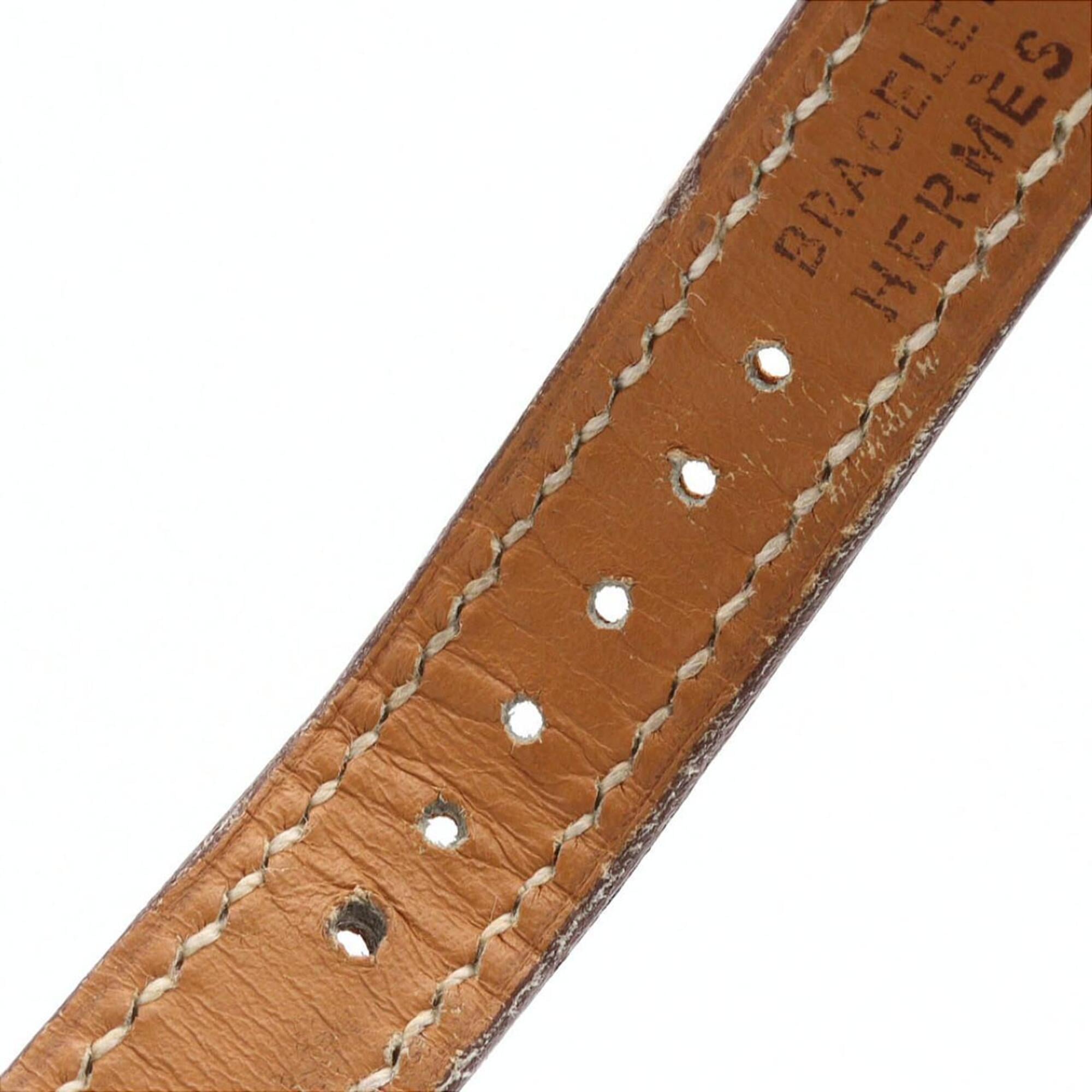 Montre Hermès Kelly à cadran doré, 20 mm