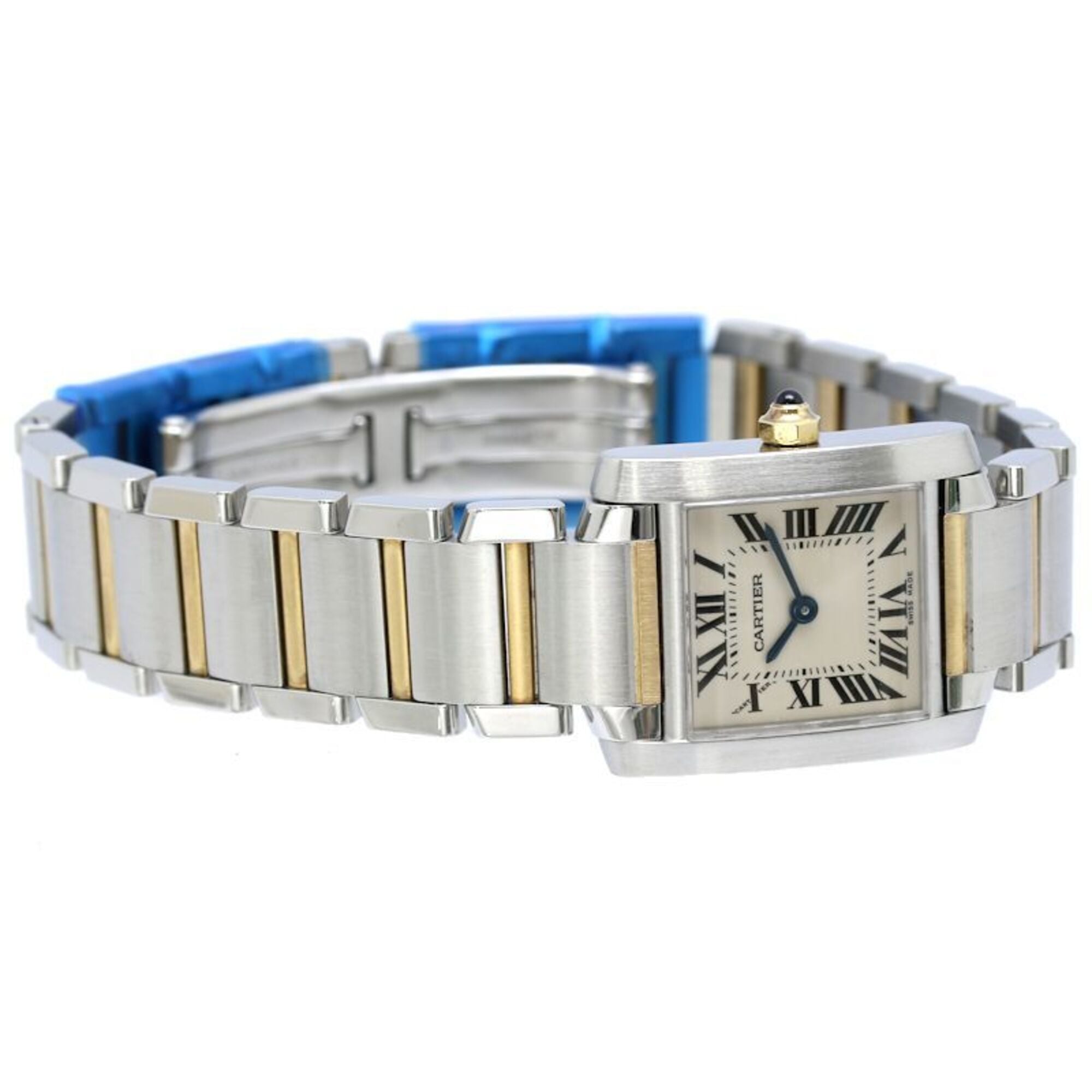 Cartier Tank Francaise W51007Q4 Ivory Dial 20mm Watch