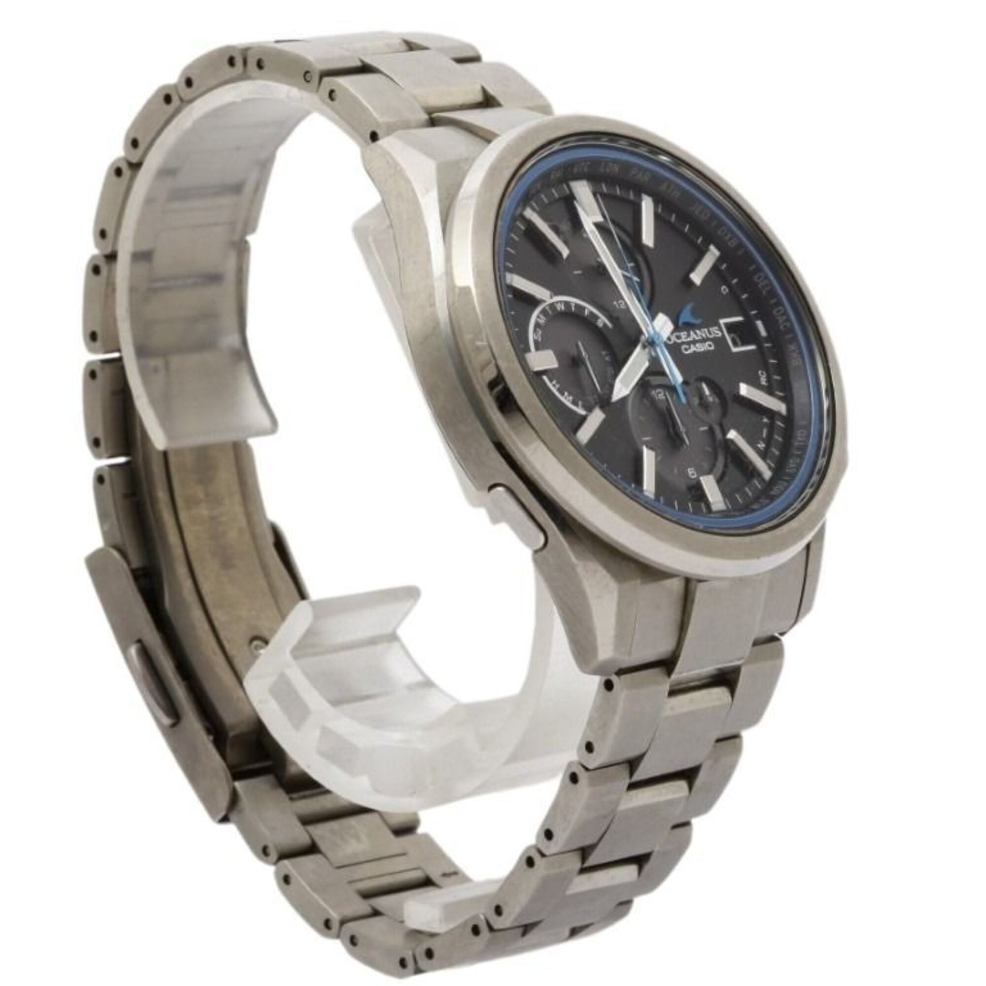Montre Casio OCEANUS Classic Line OCW-T4000-1AJF Noir avec cadran de 42 mm