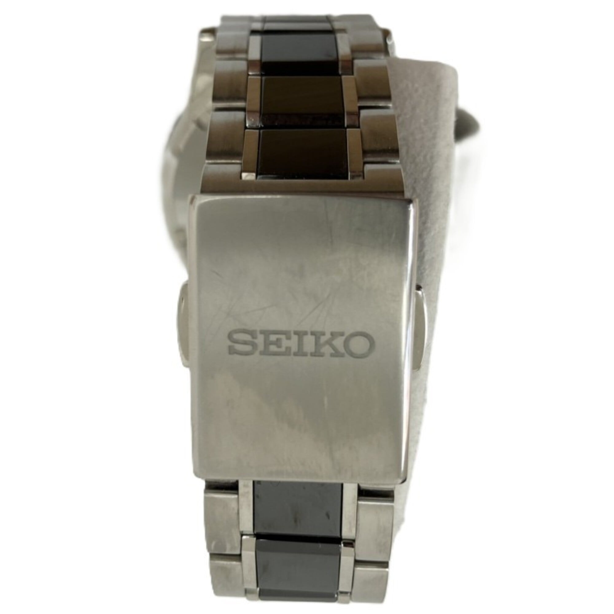 SEIKO Astron 5X Serie Titan-Uhr mit Dual-Time-Funktion SBXC009 (5X53-0AD0)