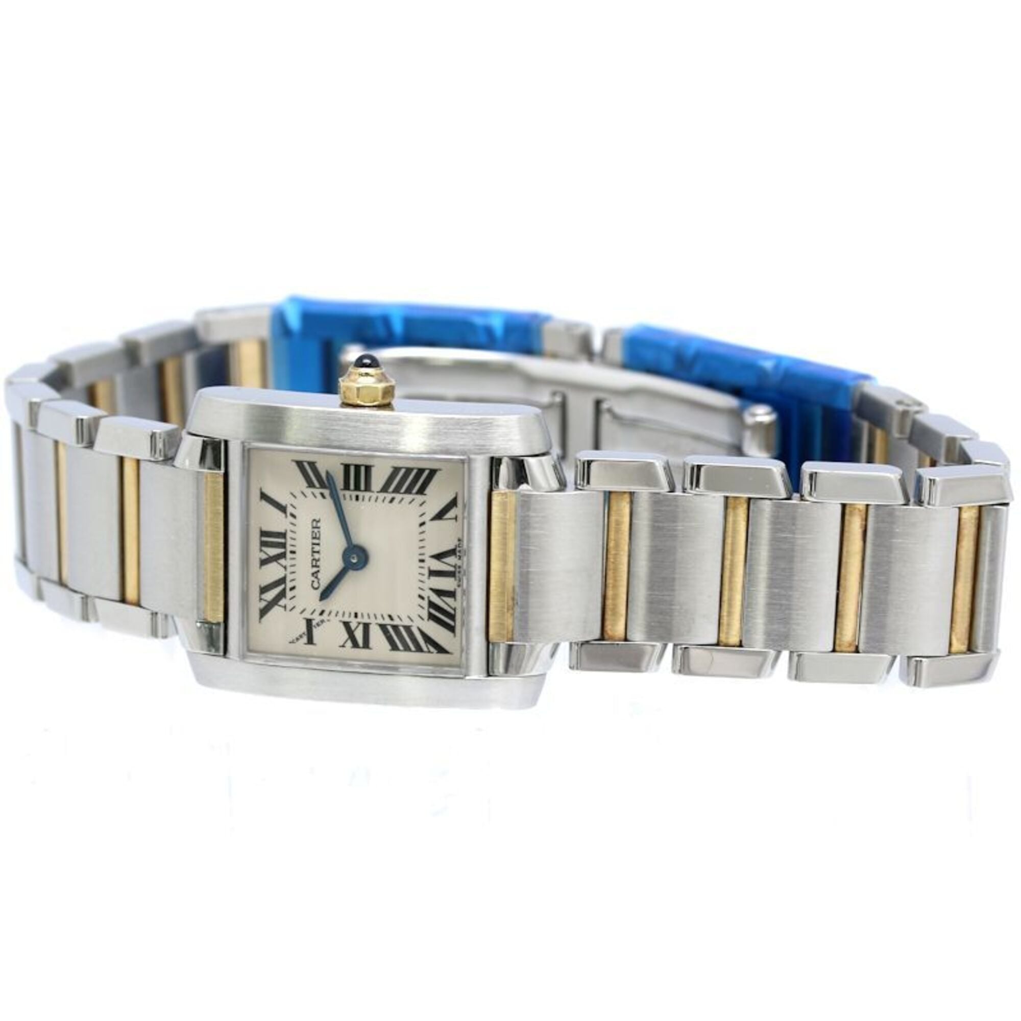 Cartier Tank Francaise W51007Q4 Ivory Dial 20mm Watch