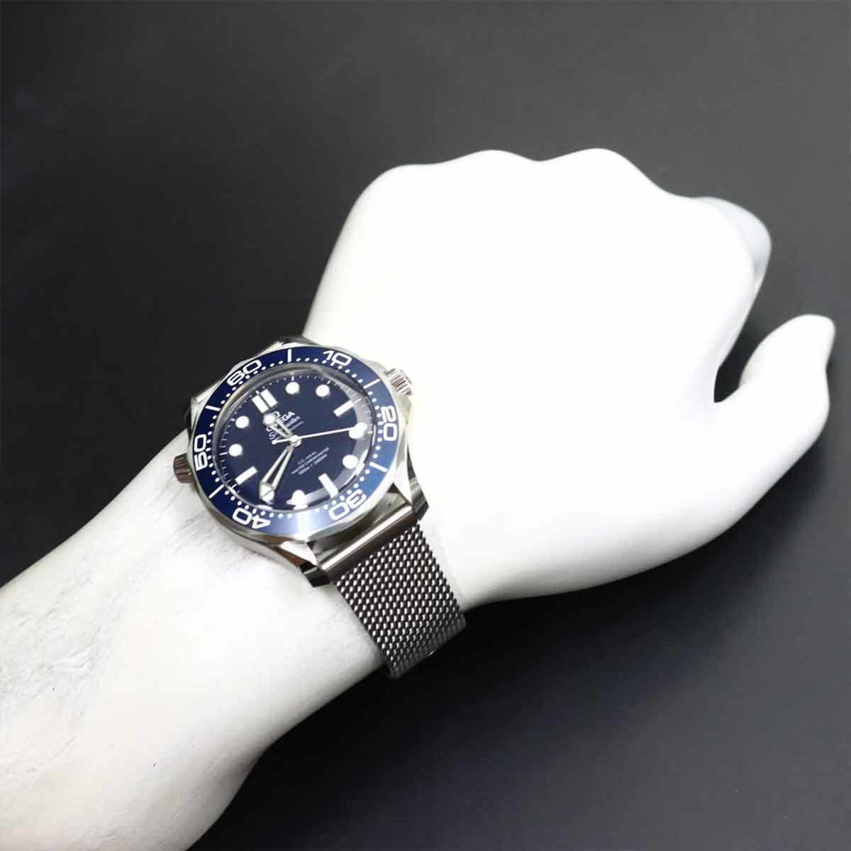 Omega Seamaster Diver 300 Co-Axial Master Chronometer 210 30 42 20 03 002 Blue Dial 42mm Watch