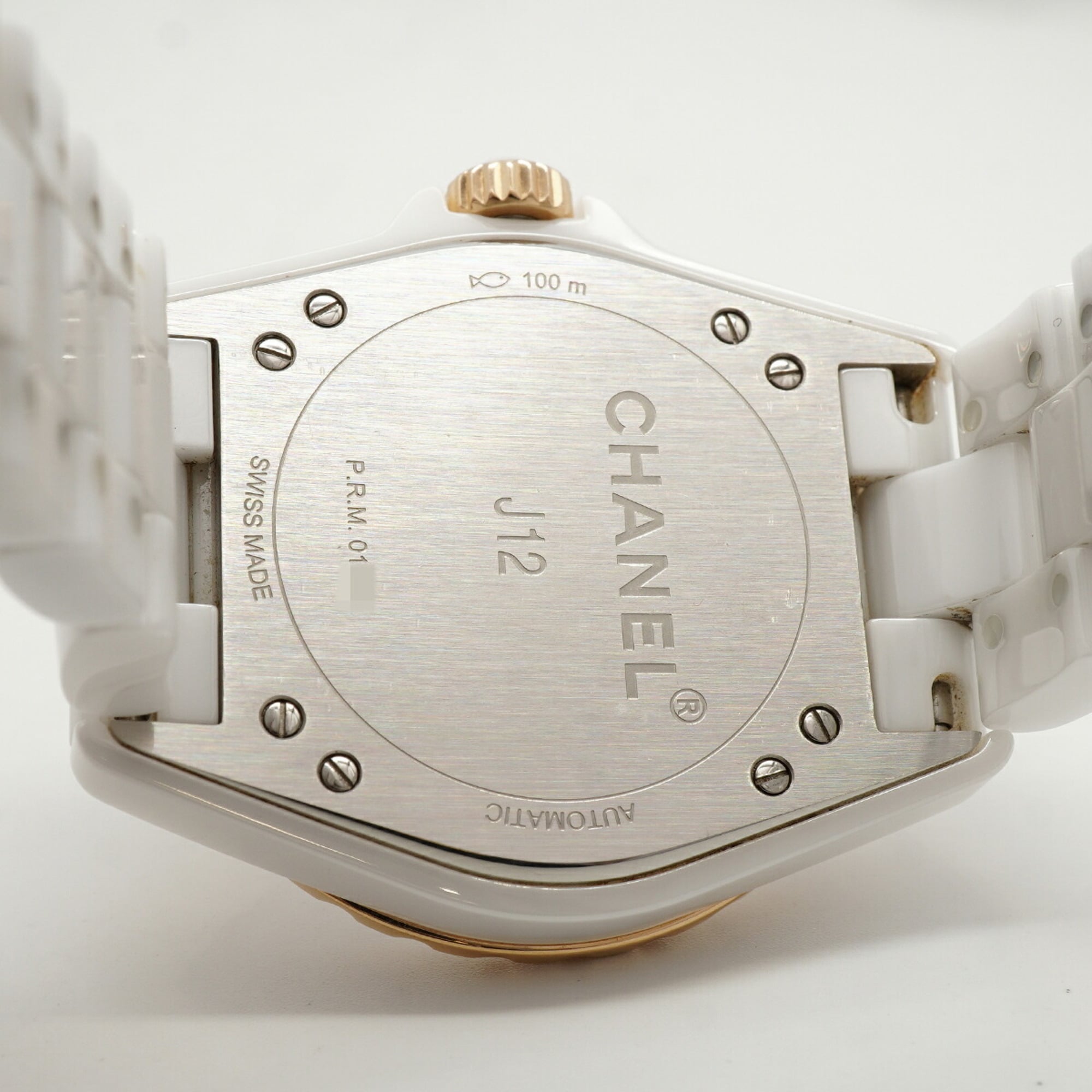 Montre Chanel J12-365 Diamond H3843 Blanc, cadran de 37 mm