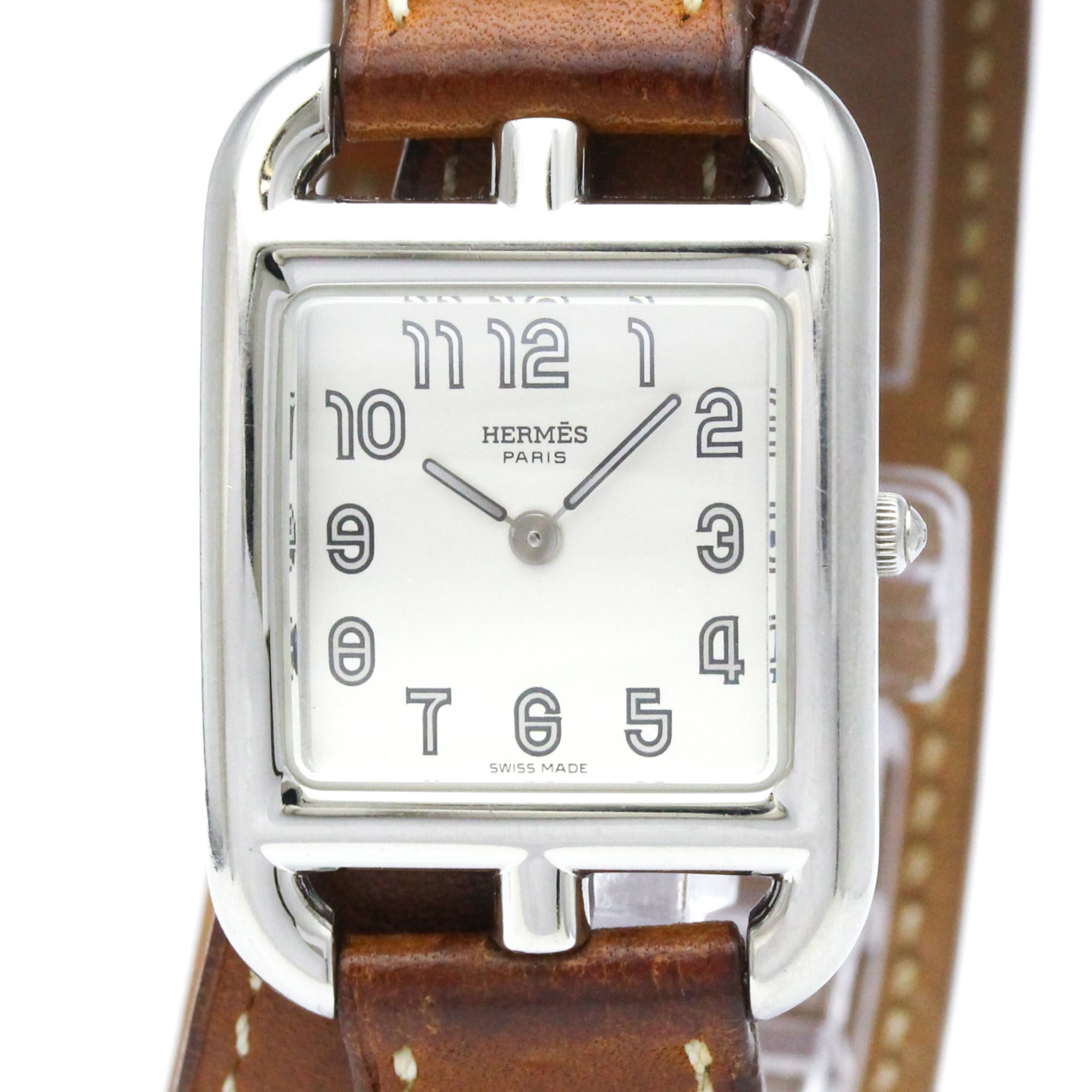 Hermes Cape Cod CC1.210 Silver Dial 22mm Watch