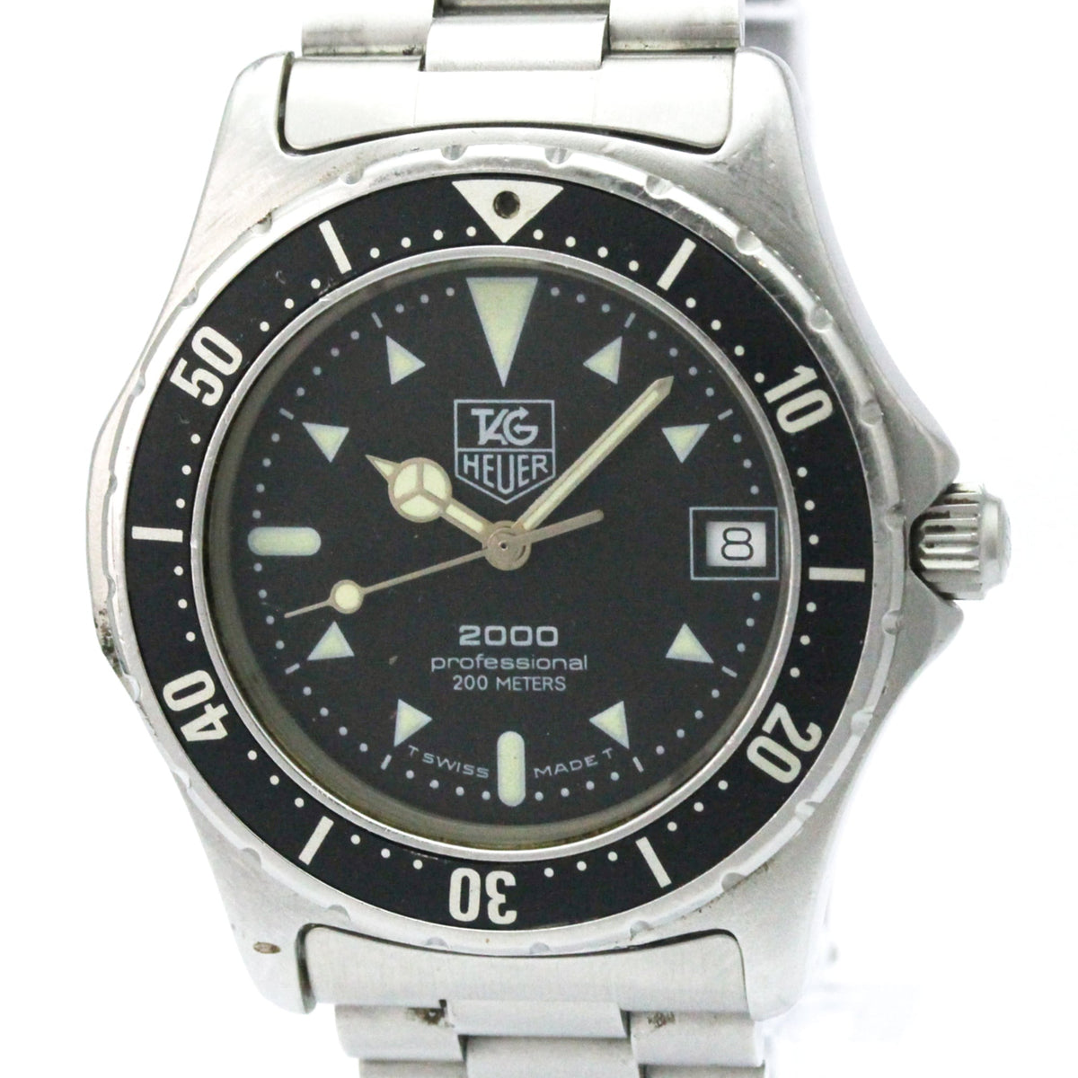 TAG Heuer Professional 973.006 Black Dial 36mm Watch
