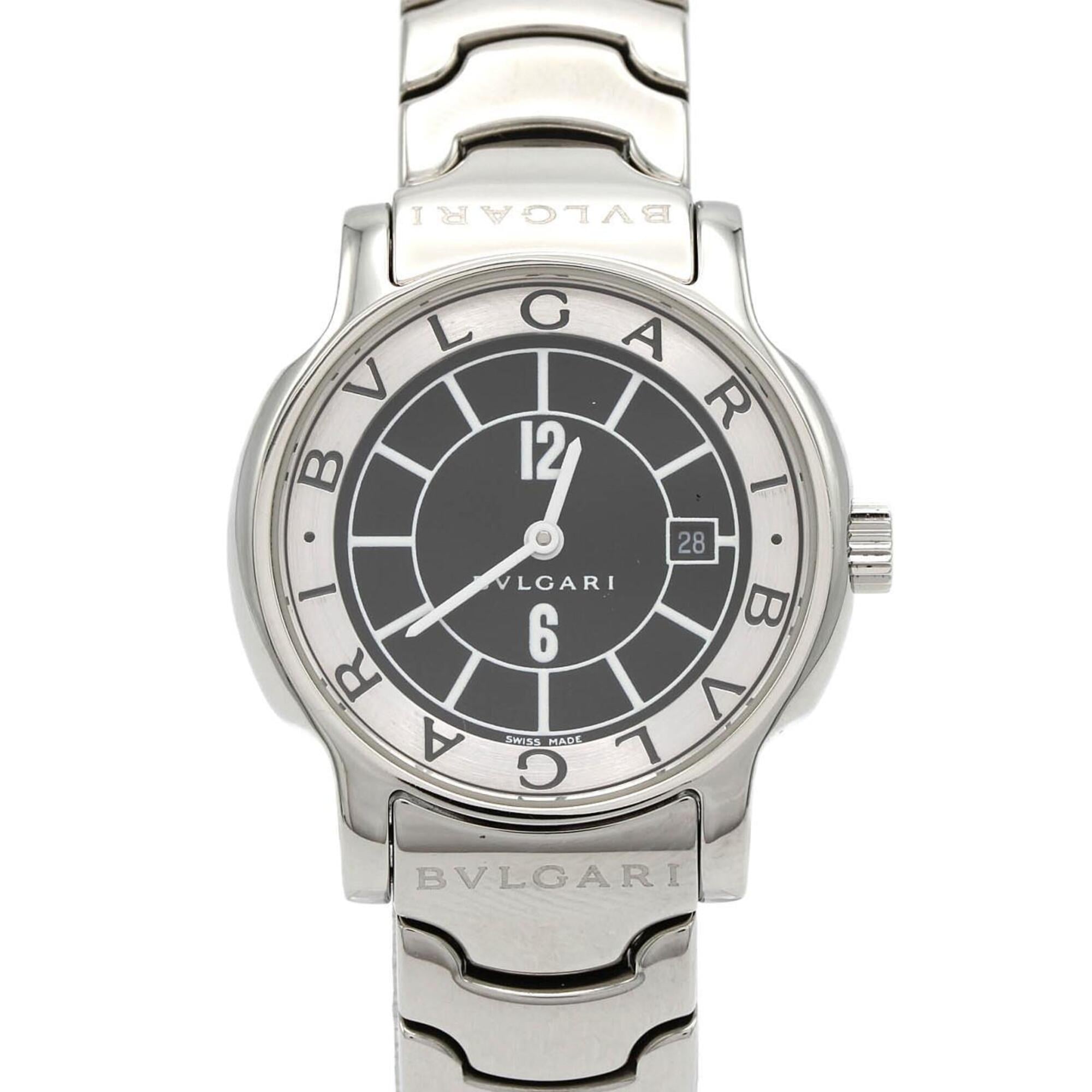 Bvlgari Solotempo ST29BSSD Black Dial 29mm Watch